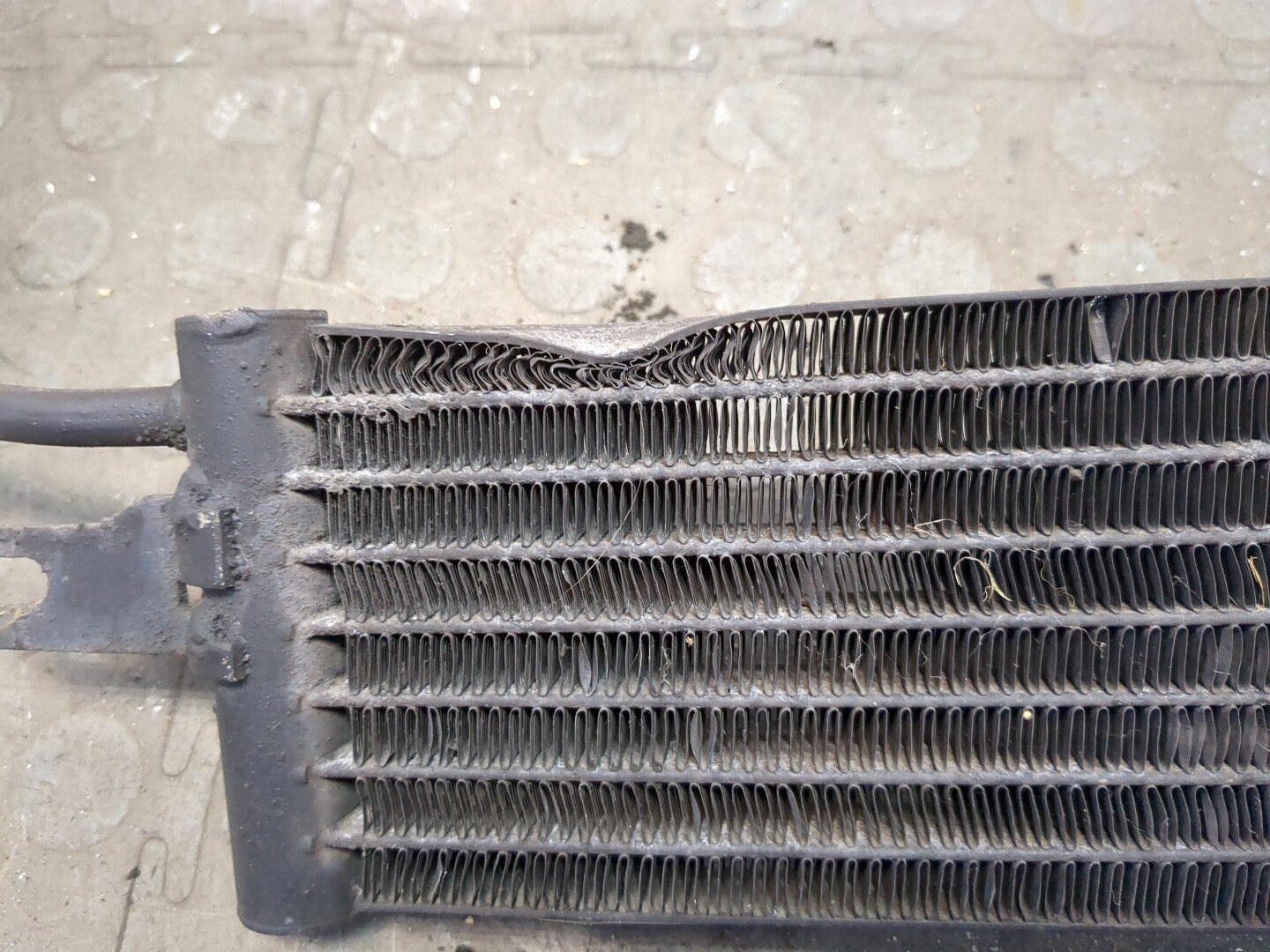 Радиатор охлаждения топлива