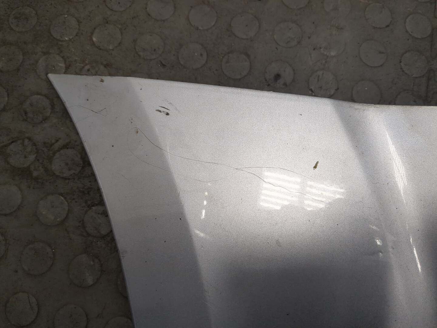 Накладка заднего бампера левая