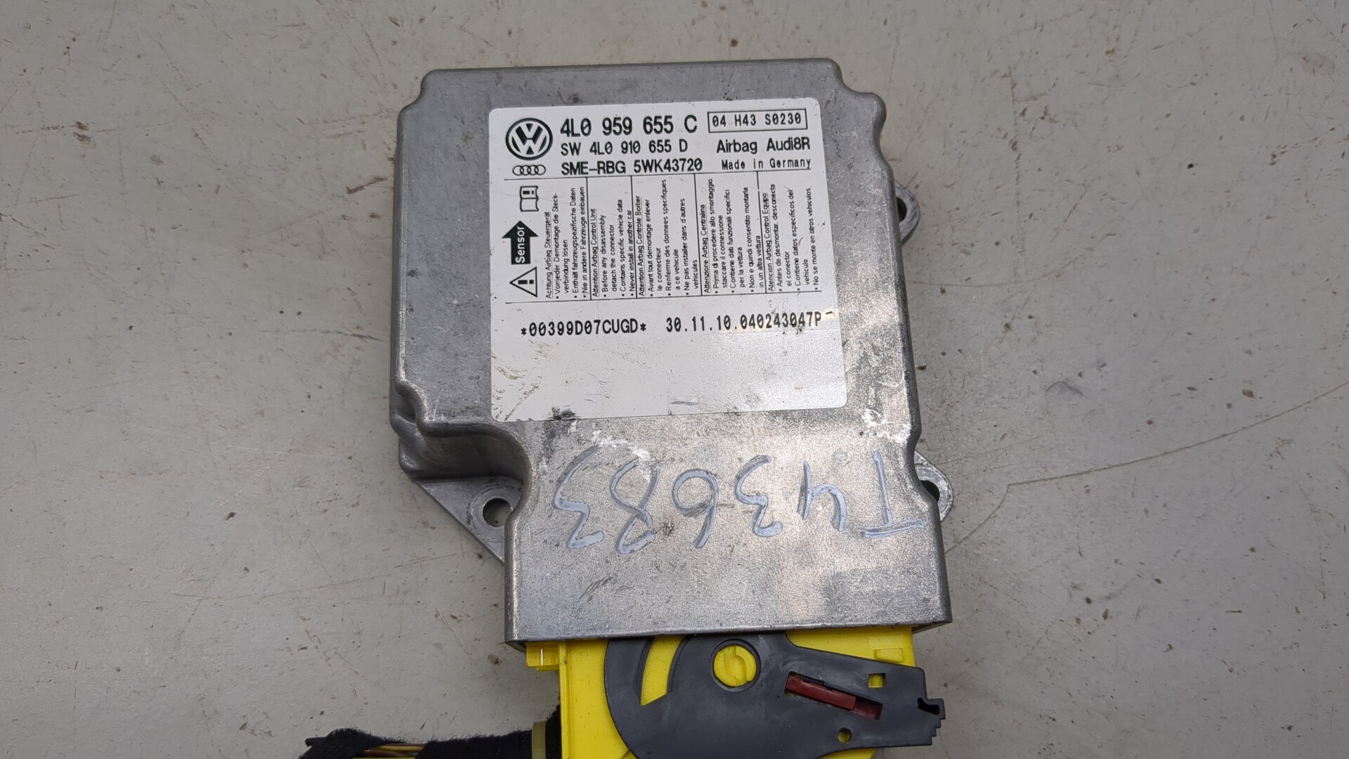 Блок управления подушек безопасности (AIR BAG)