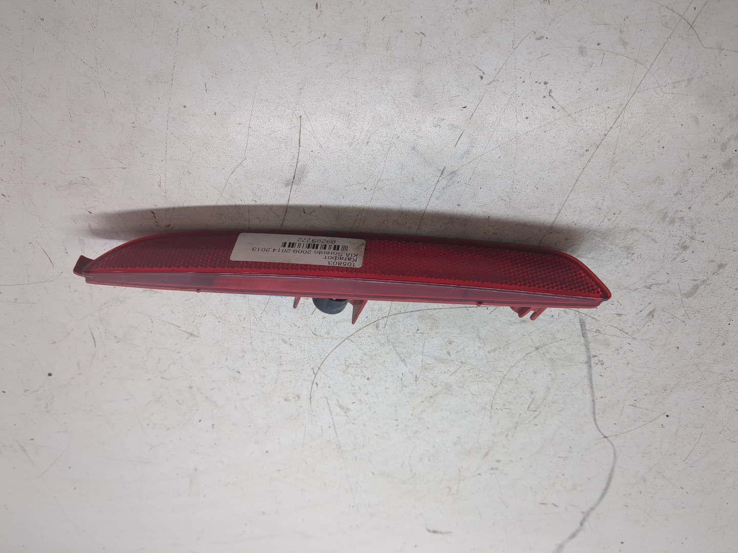 Отражатель в бампер задний левый