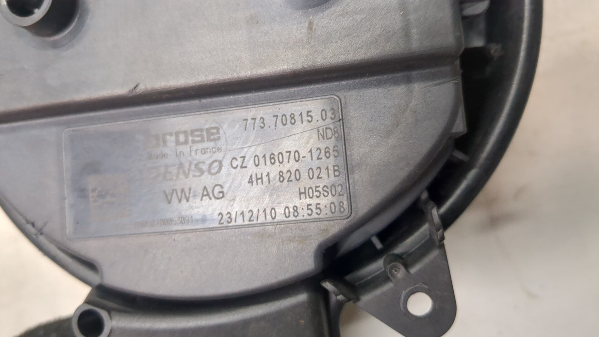 Моторчик печки