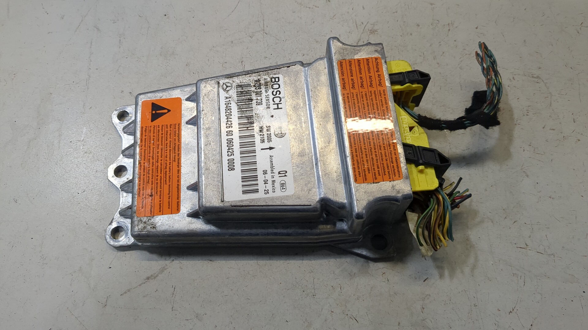 Блок управления подушек безопасности (AIR BAG)