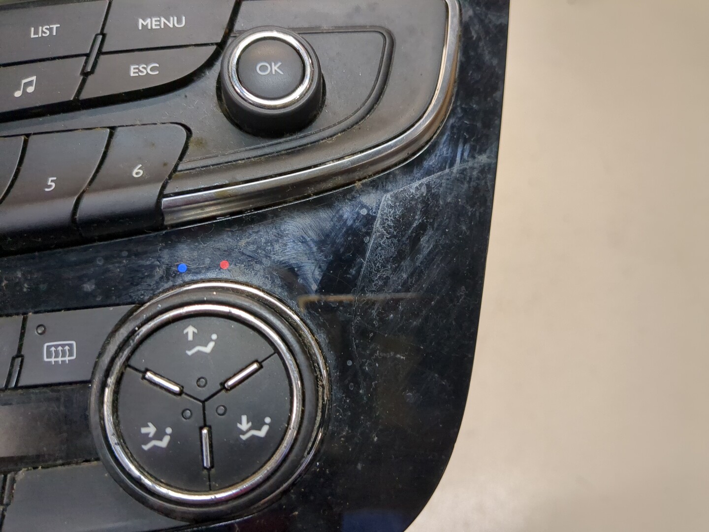 Переключатель отопителя