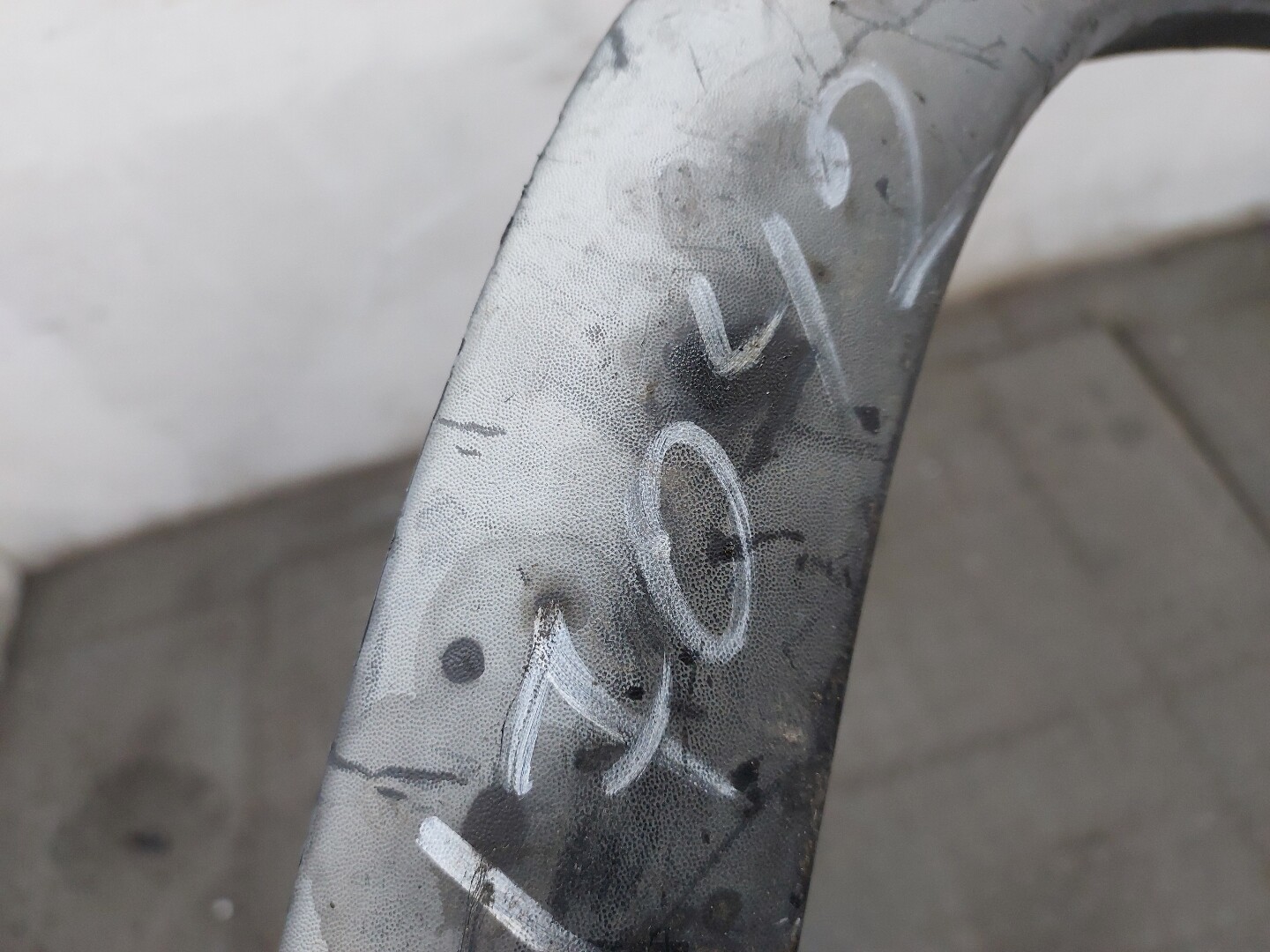 Молдинг заднего крыла правого