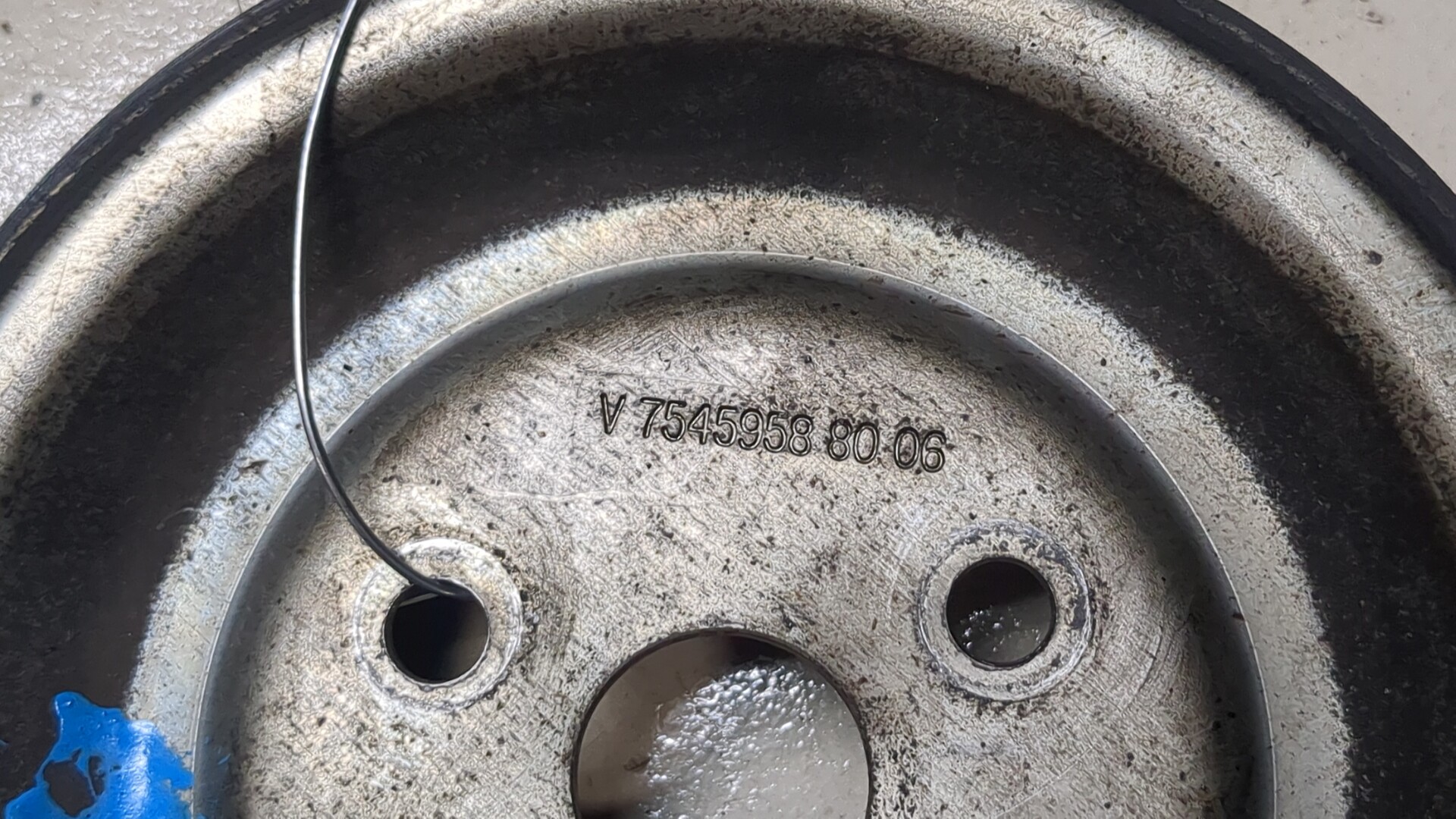 Шкив водяного насоса (помпы)
