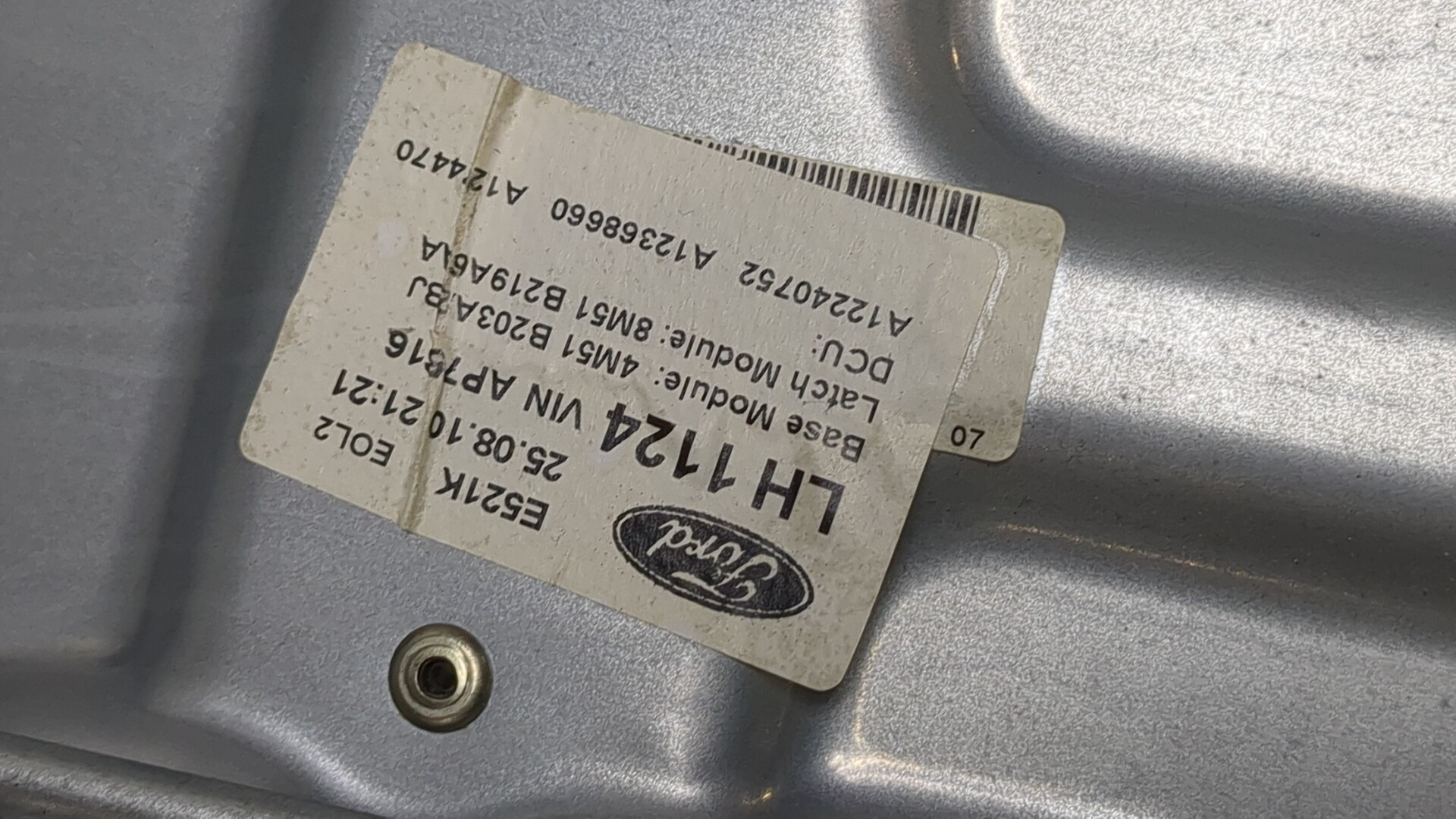 Стеклоподъемник электр. передний левый