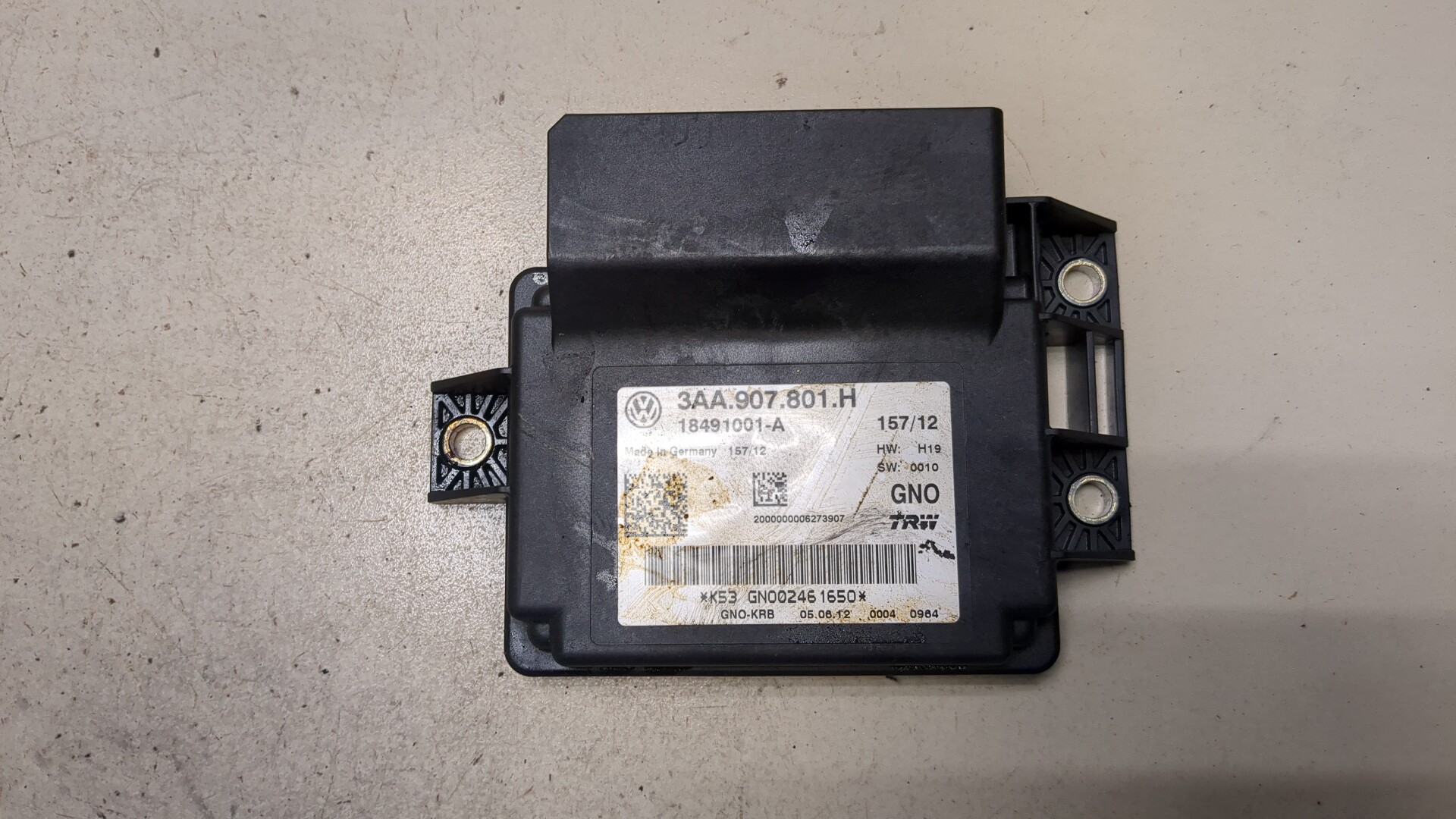 Блок управления парковочным тормозом