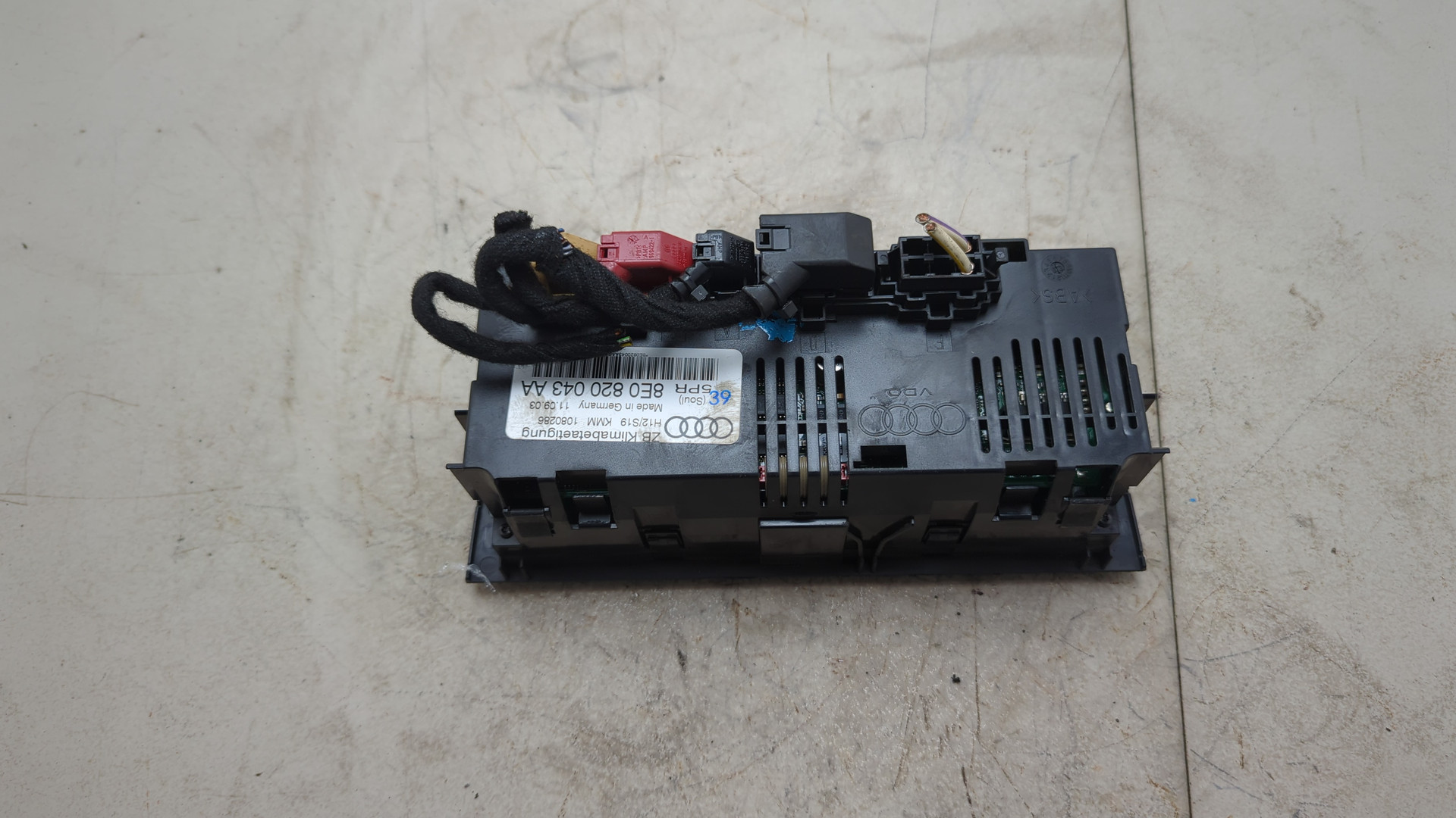 Переключатель отопителя