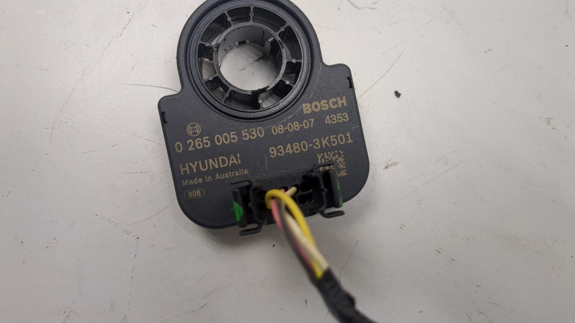 Датчик угла поворота рулевого колеса