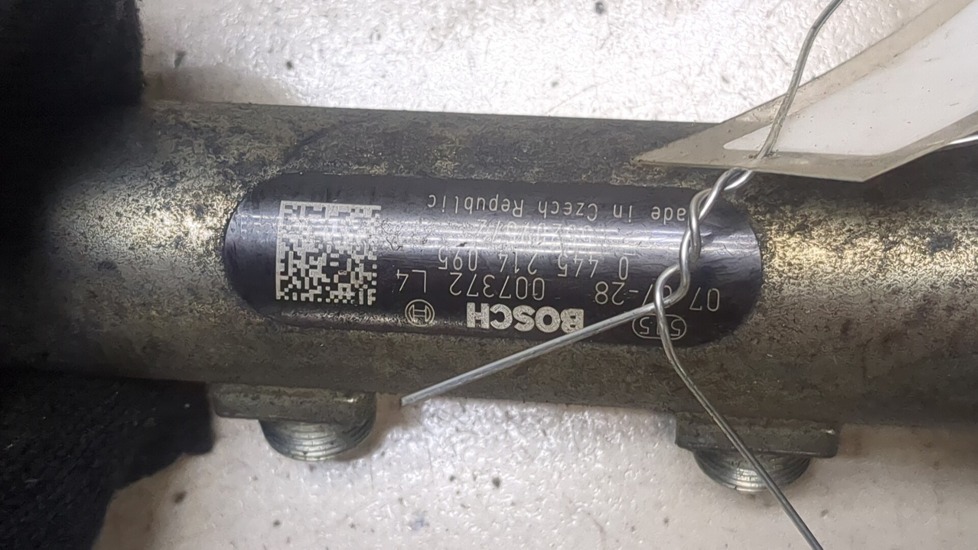 Рейка топливная (рампа)