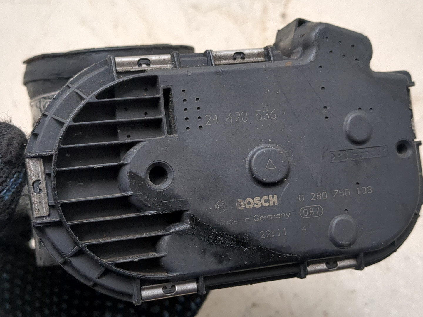 Заслонка дроссельная электрическая