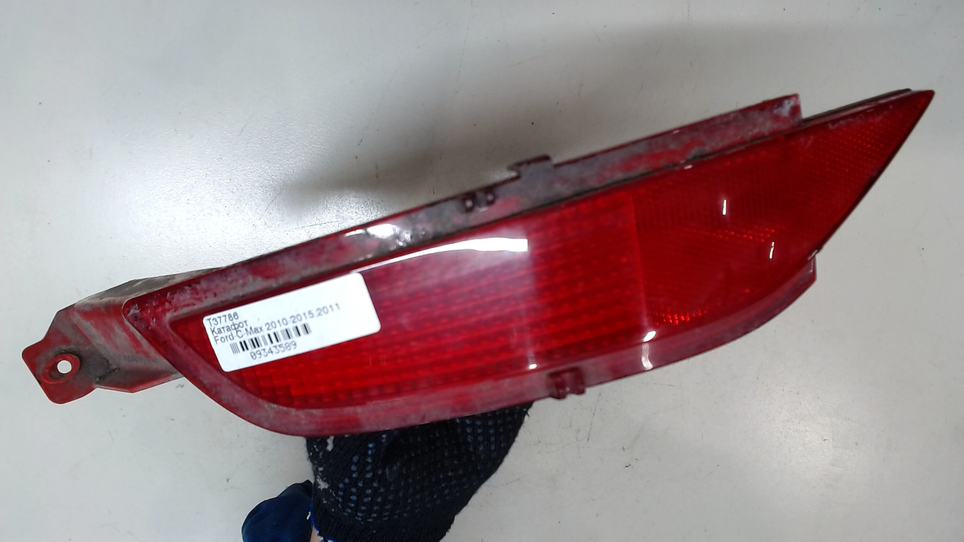 Отражатель в бампер задний левый