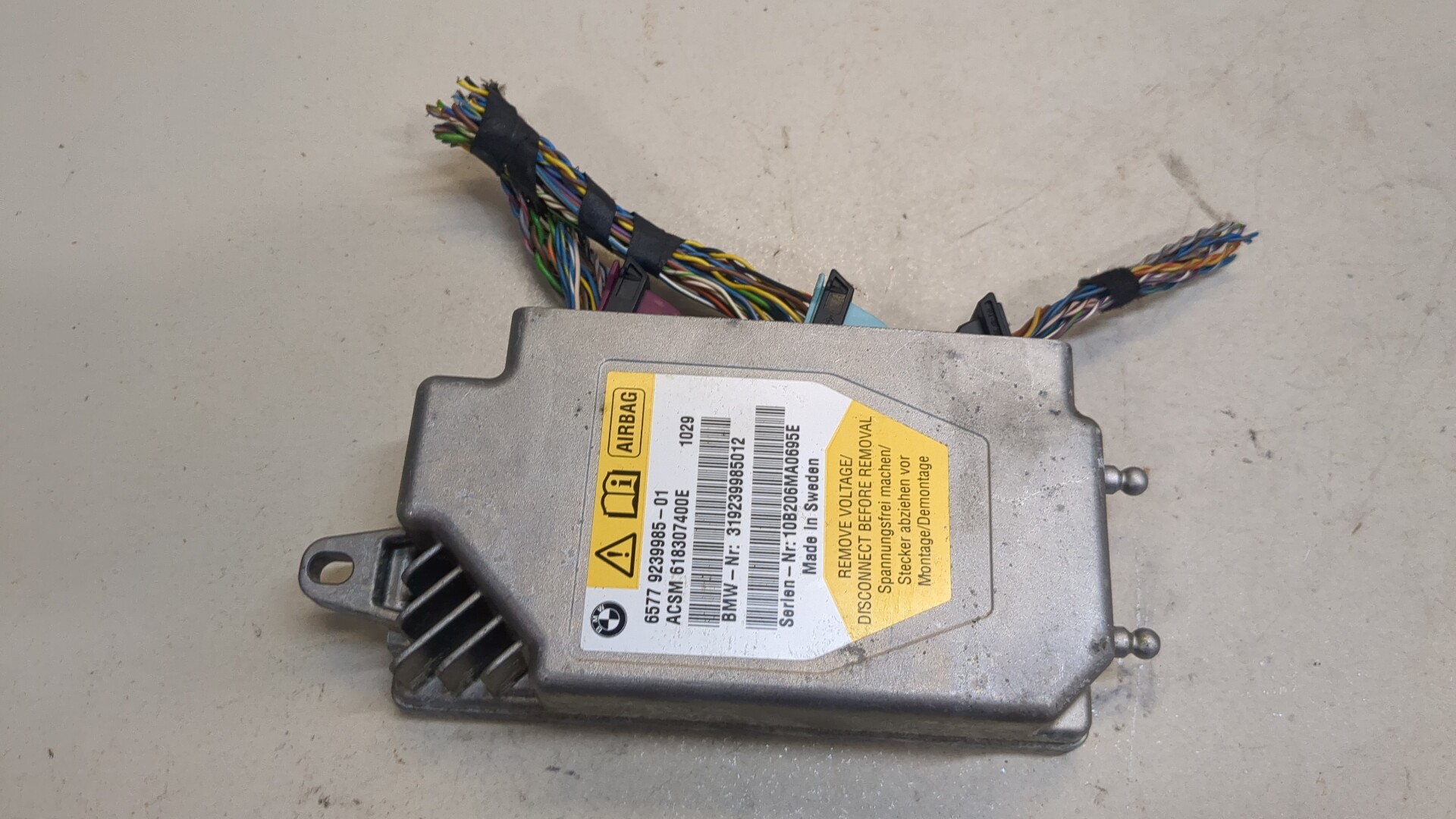 Блок управления подушек безопасности (AIR BAG)