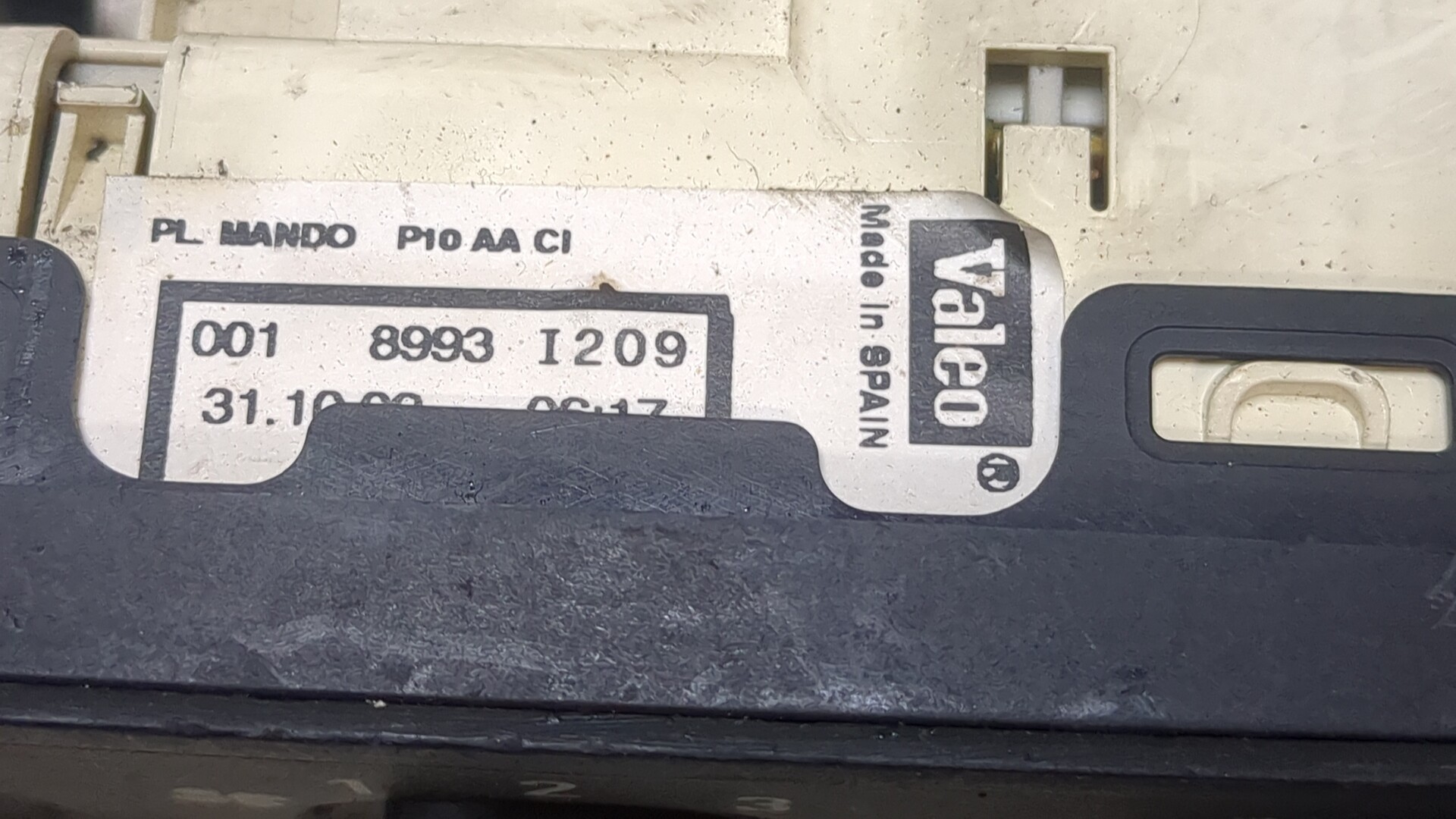 Переключатель отопителя