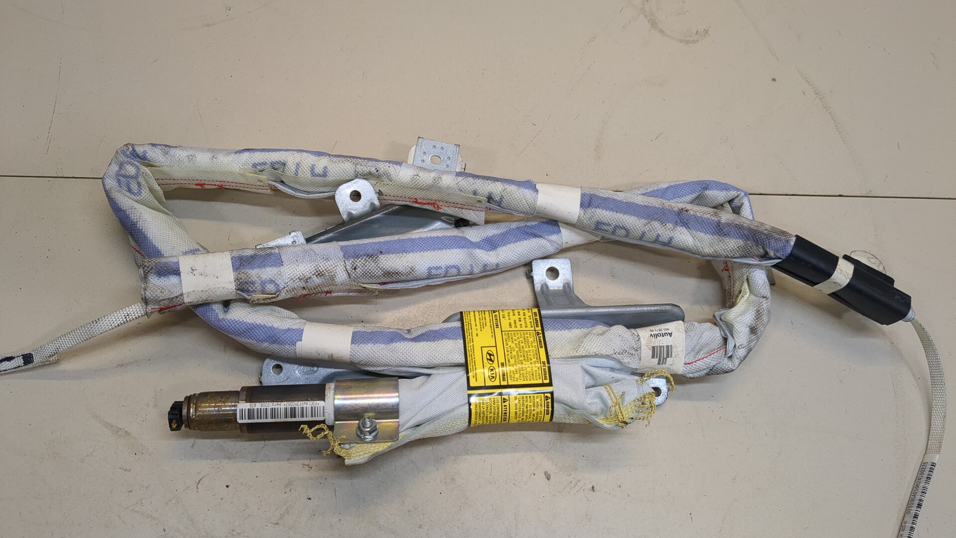 Подушка безопасности боковая (шторка)