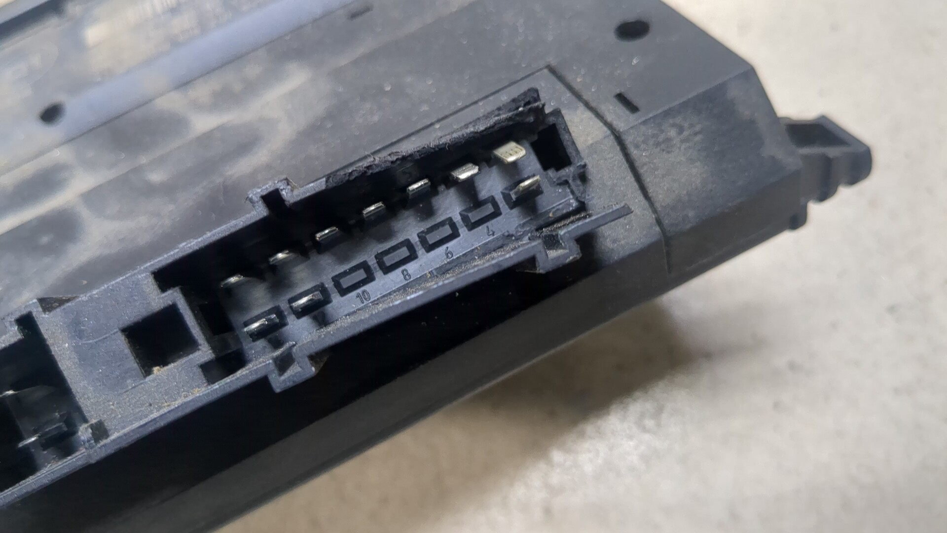 Блок управления сиденьем