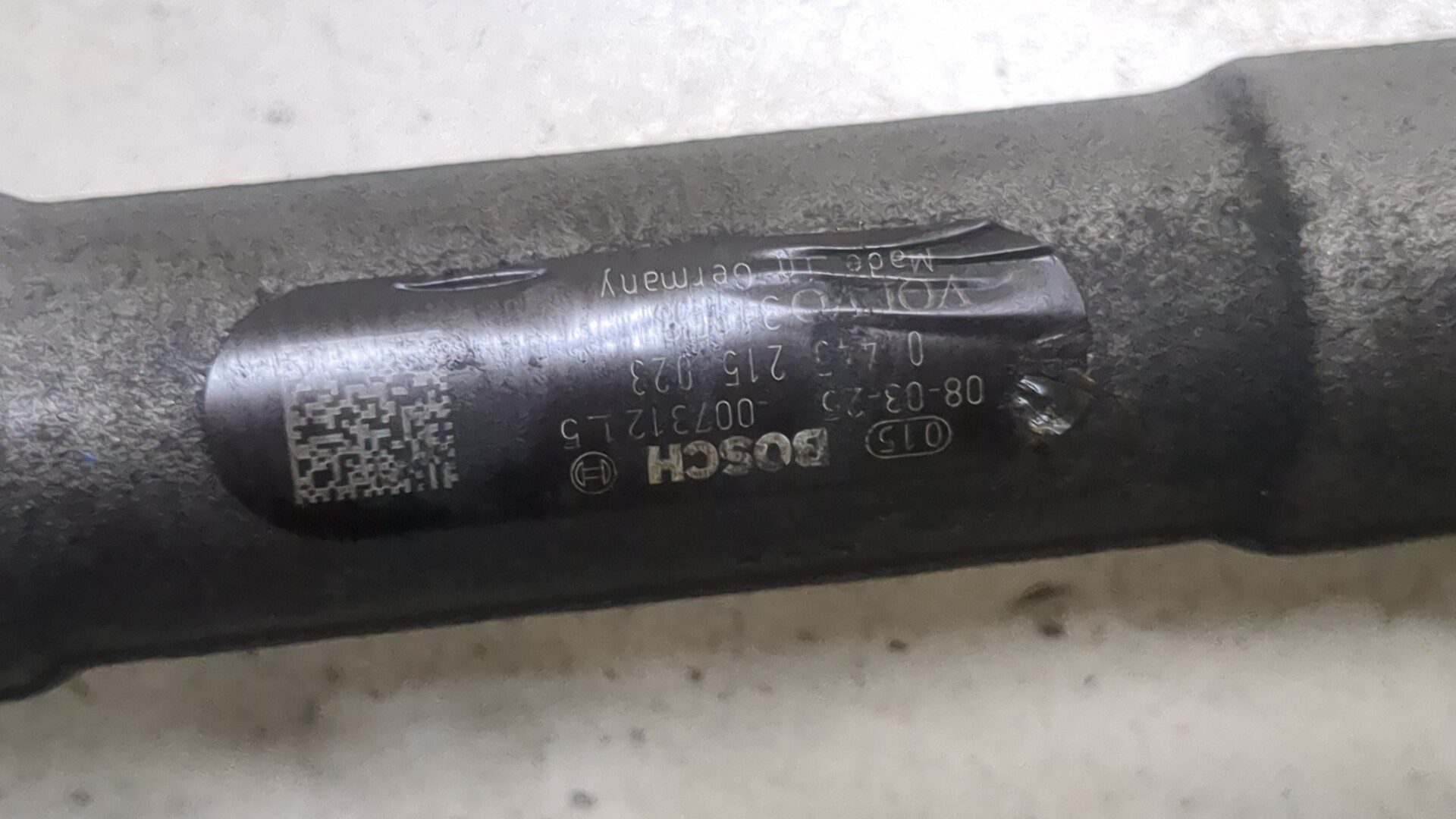 Рейка топливная (рампа)