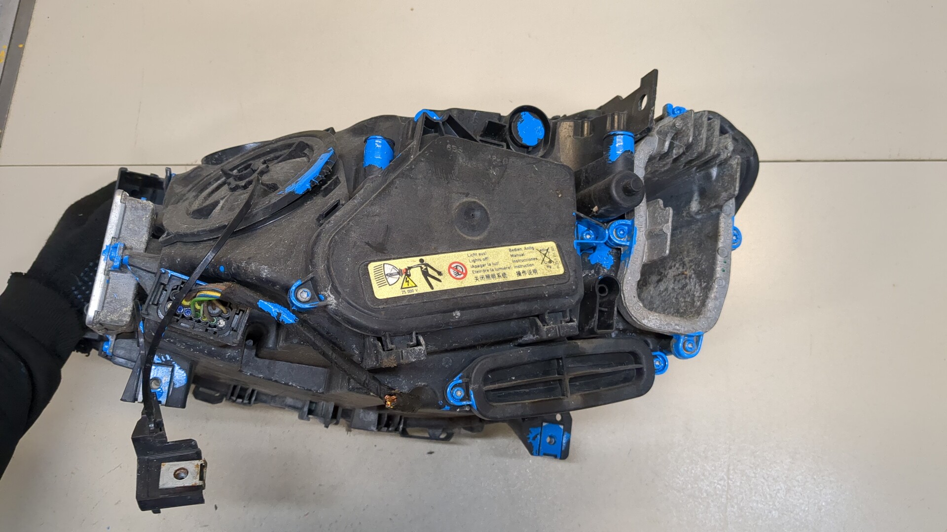 Фара правая