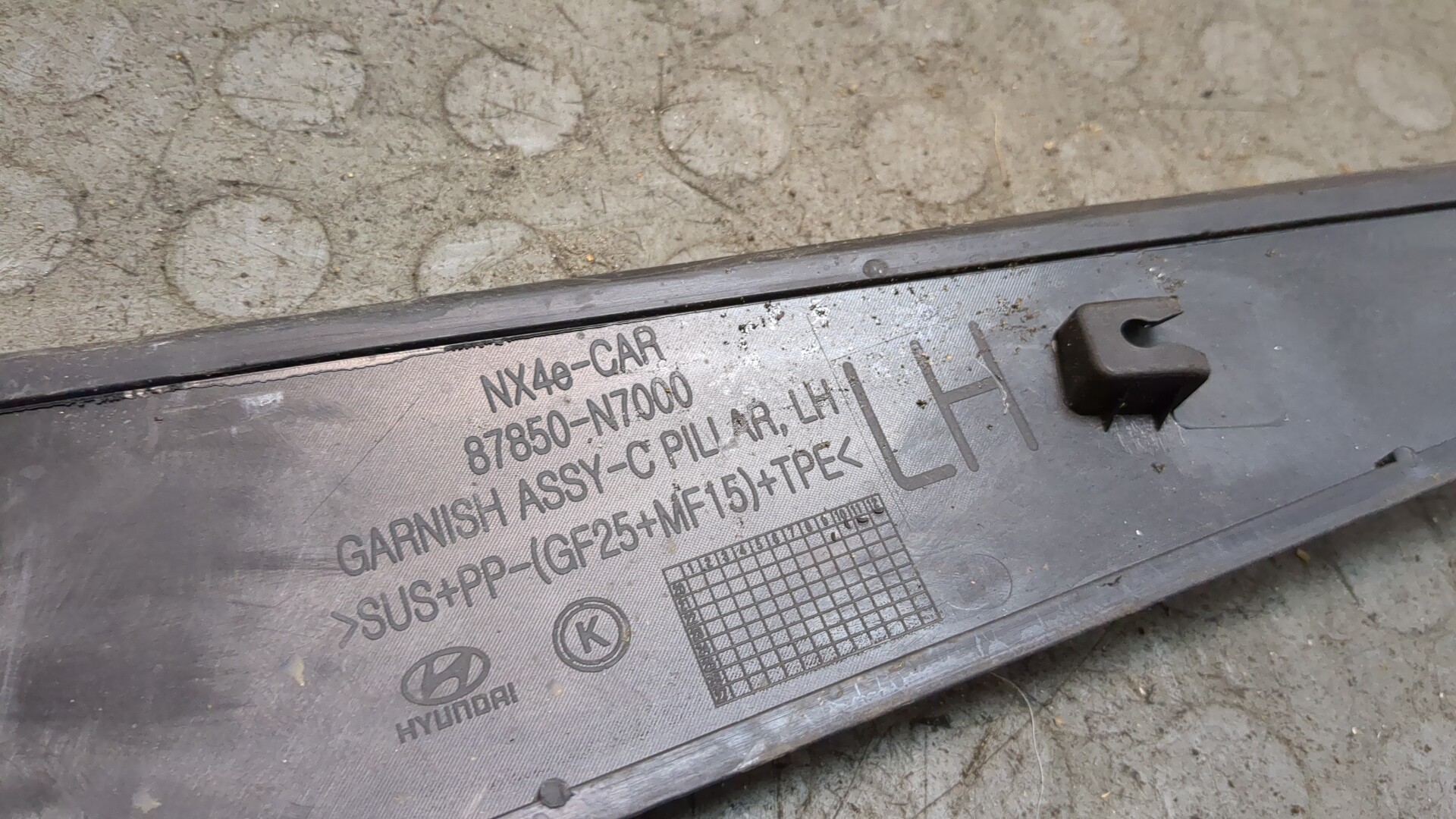 Накладка стойки