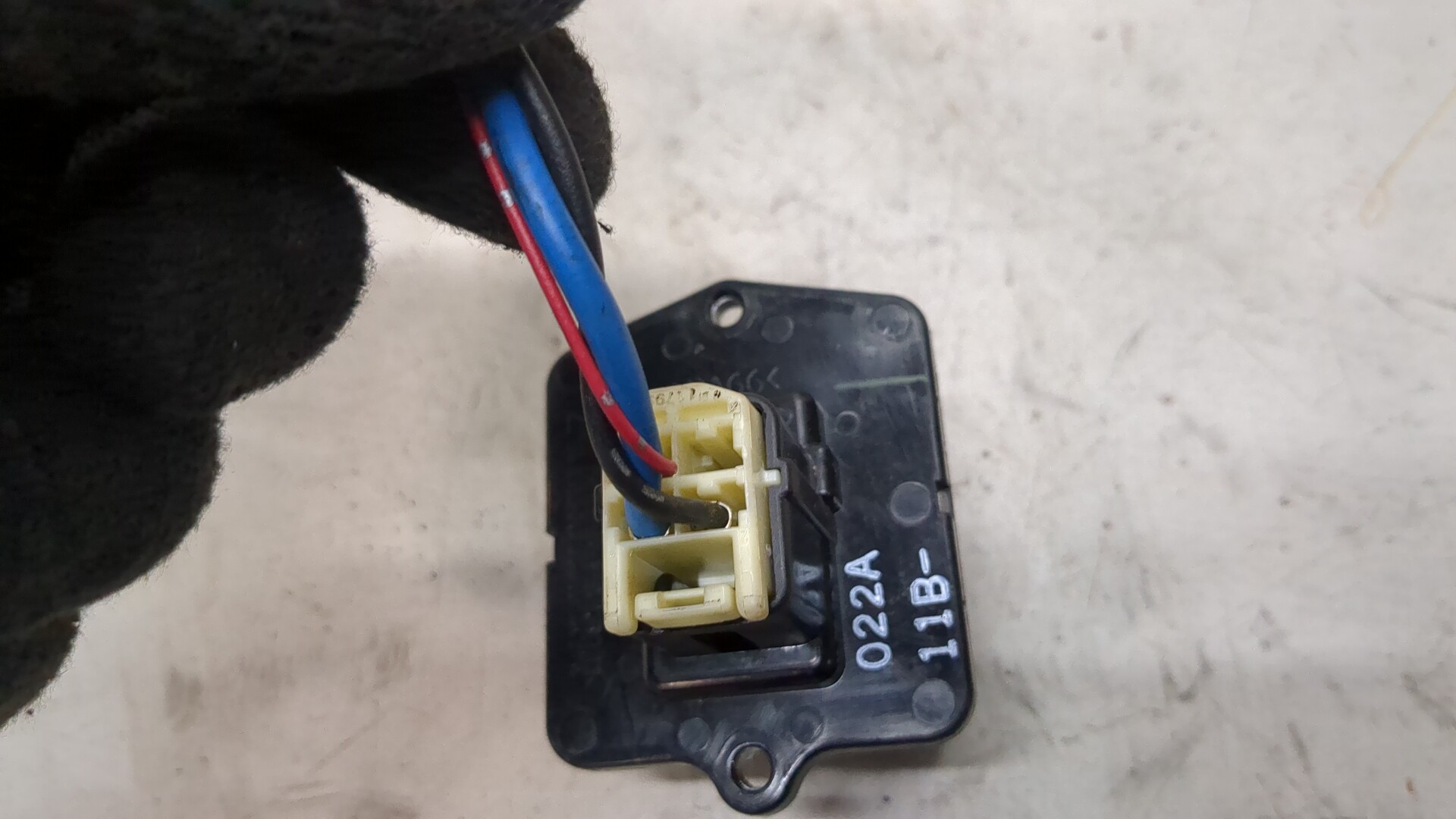 Резистор отопителя