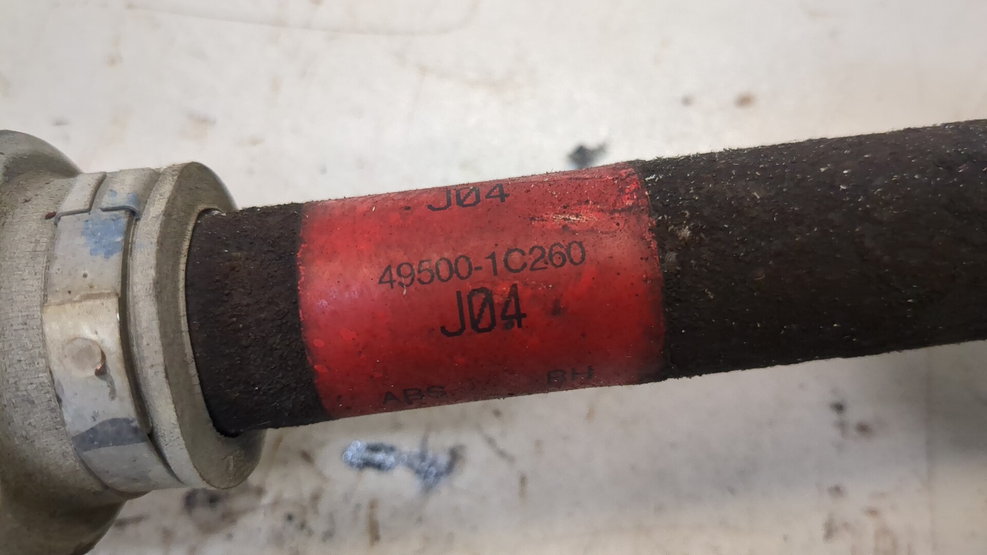 Полуось передняя правая