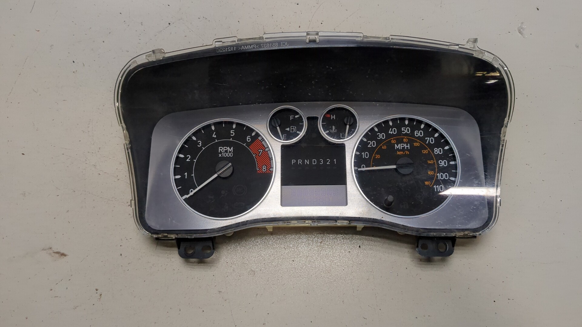 Панель приборов