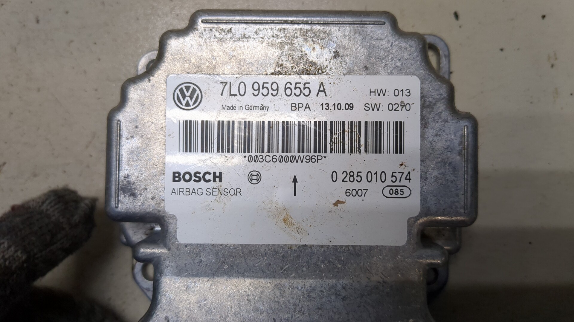 Блок управления подушек безопасности (AIR BAG)