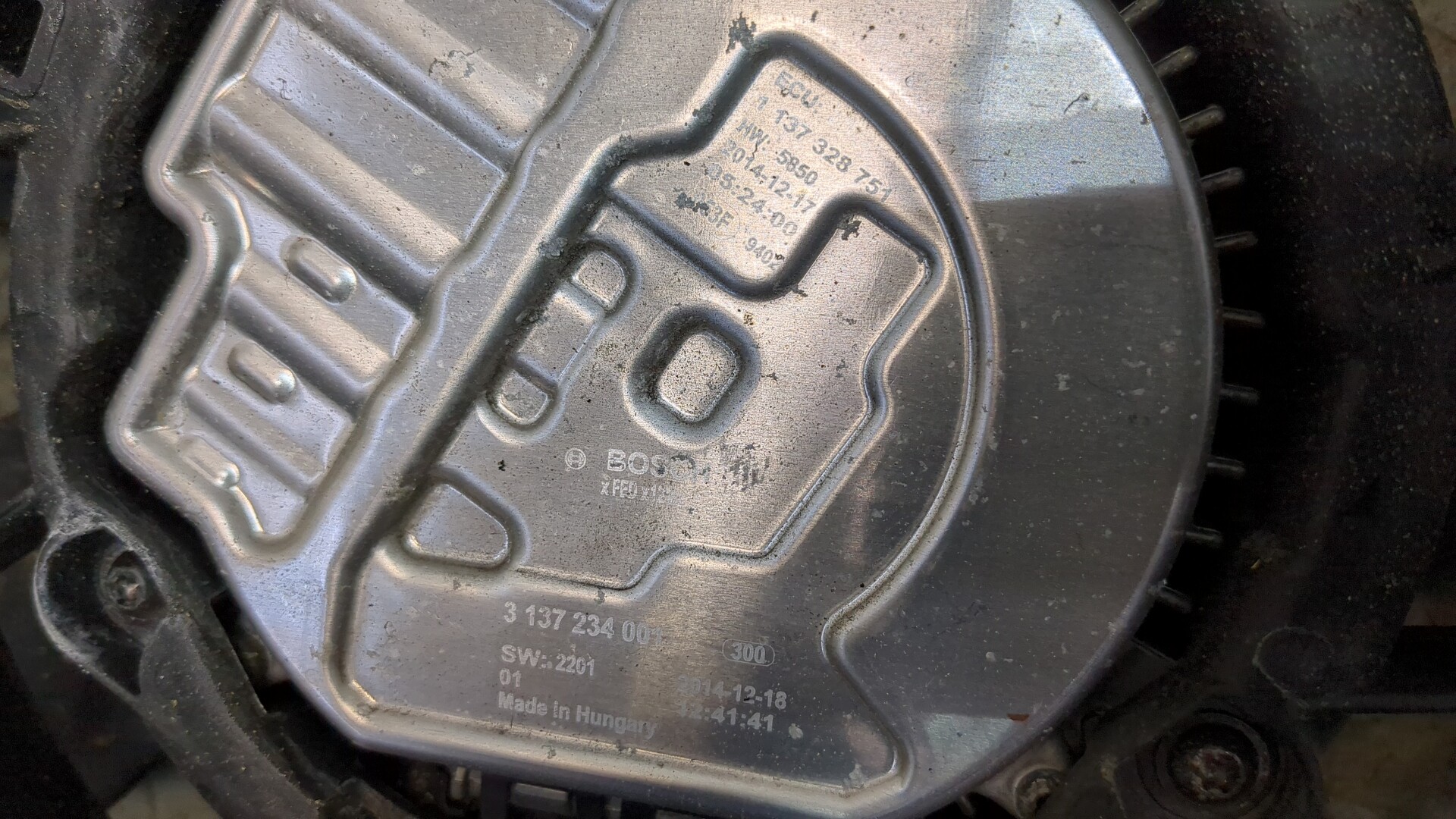 Вентилятор радиатора