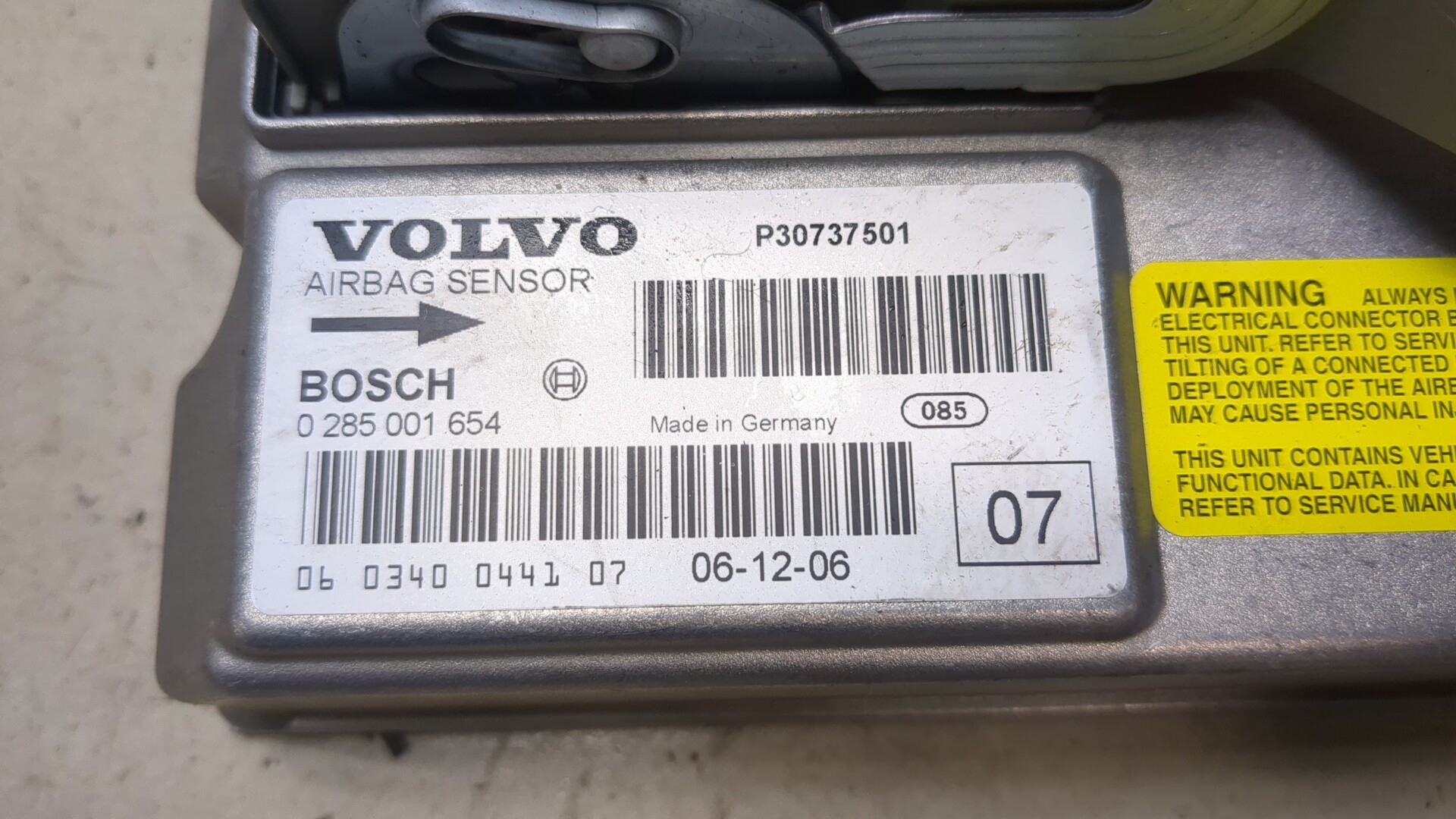 Блок управления подушек безопасности (AIR BAG)