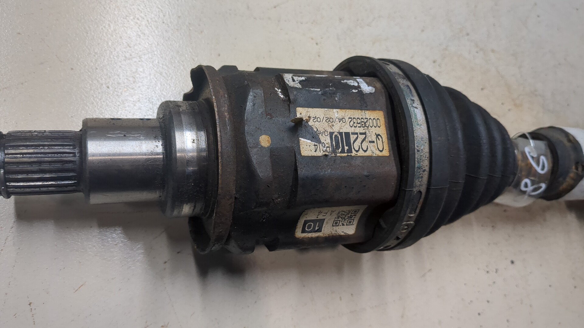 Полуось передняя левая