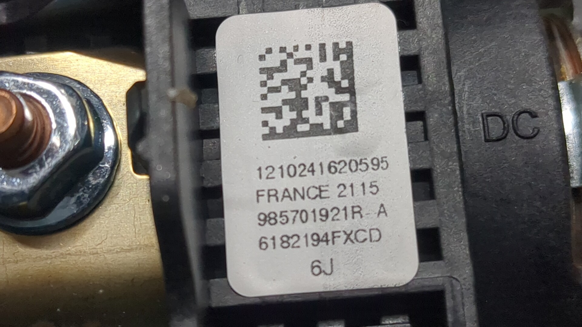 Подушка безопасности в рулевое колесо