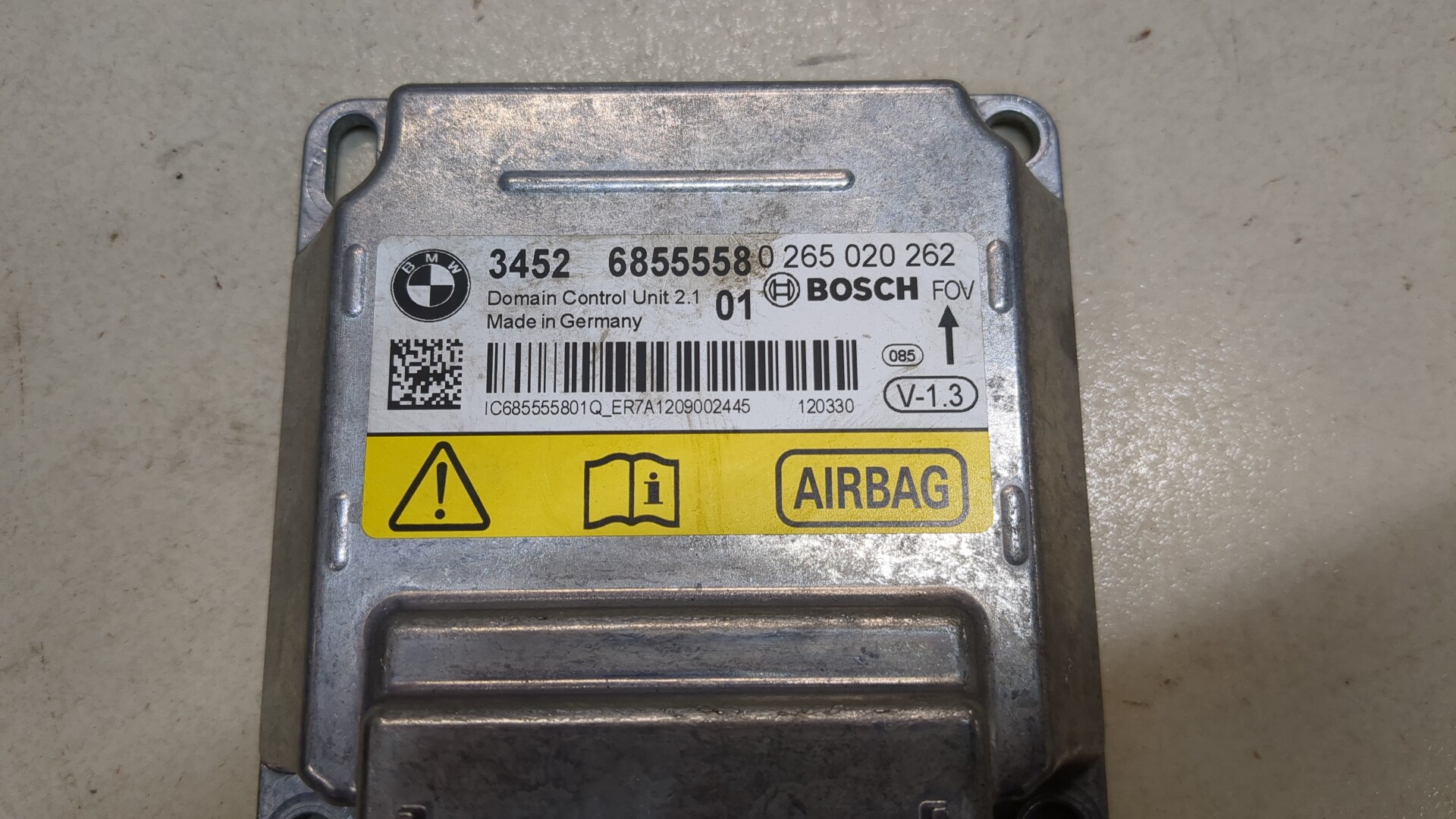 Блок управления подушек безопасности (AIR BAG)