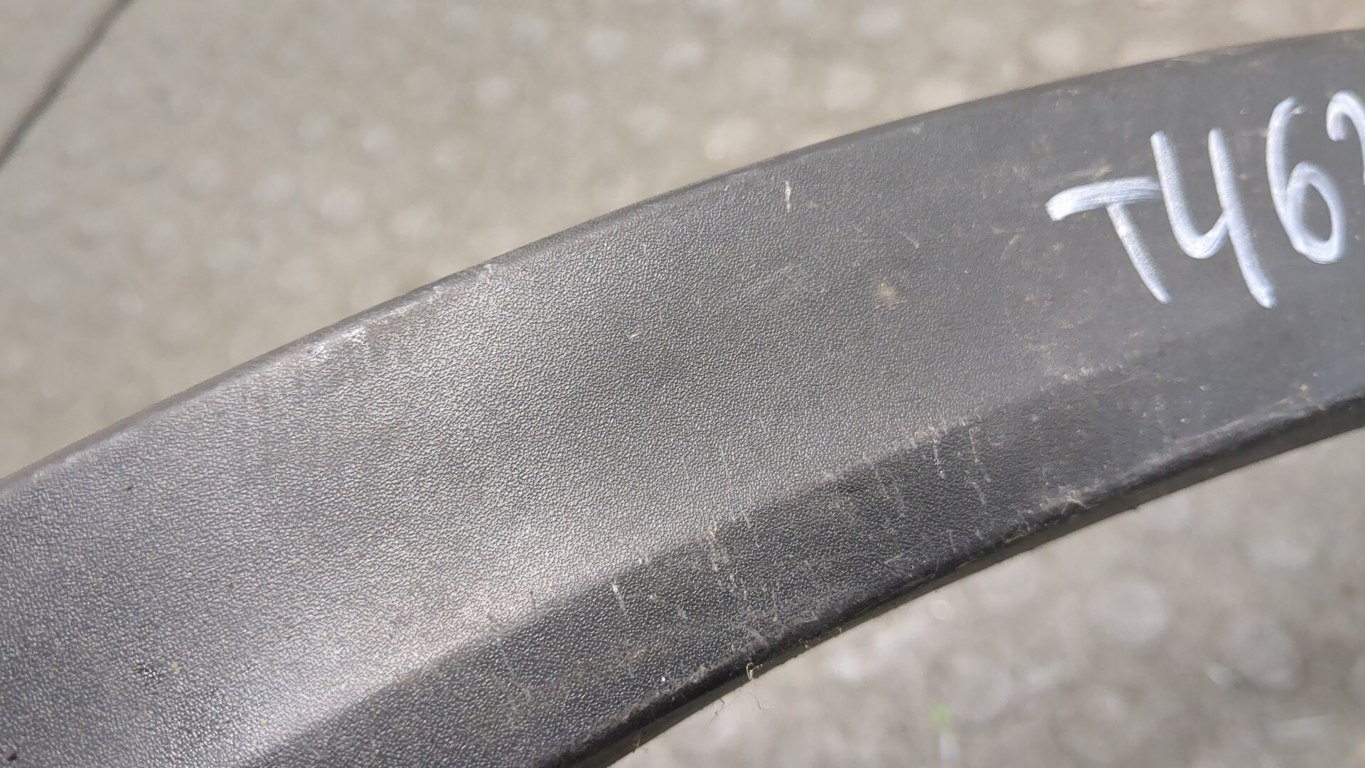 Накладка заднего крыла левого