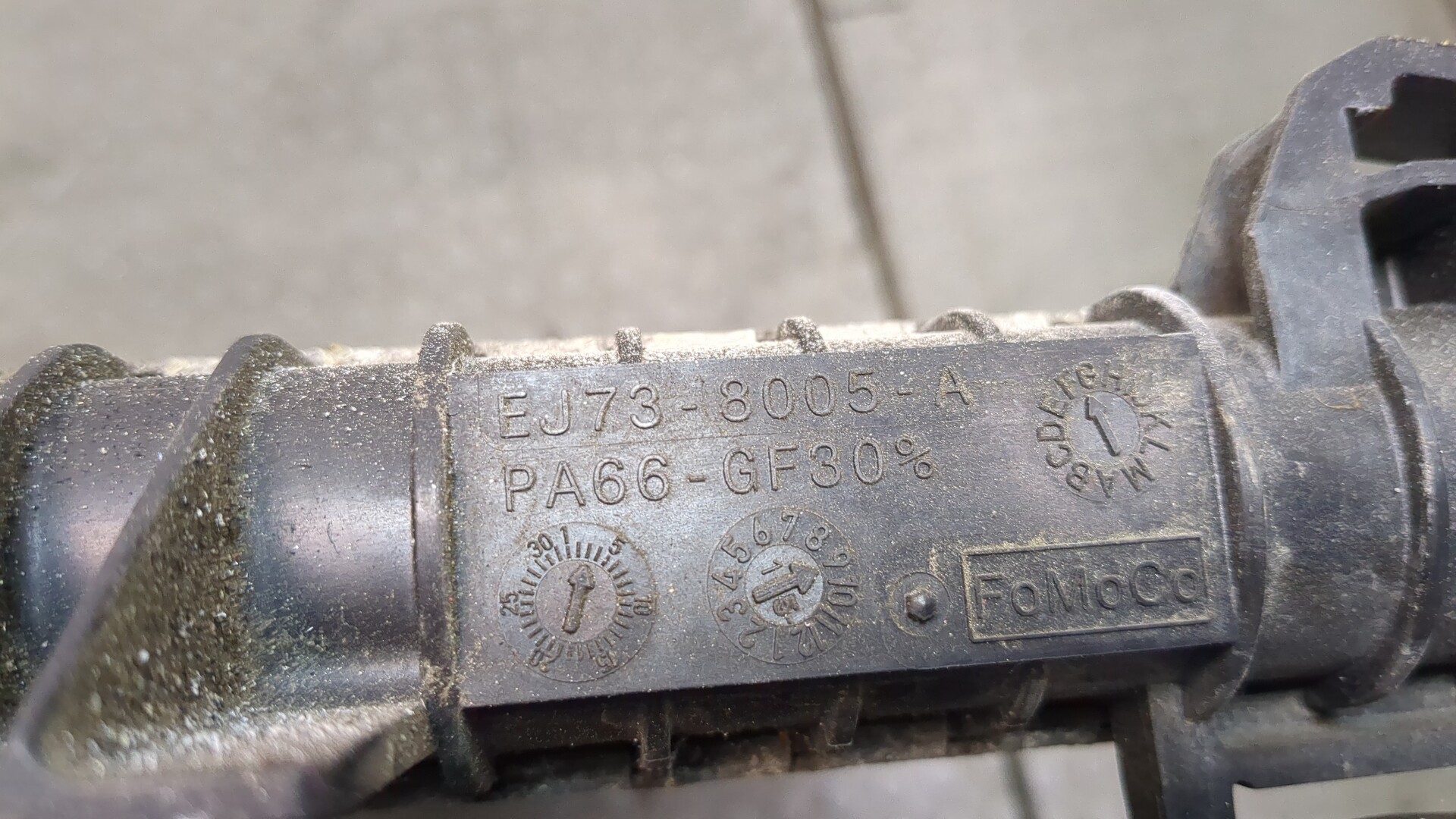 Радиатор охлаждения двигателя основной