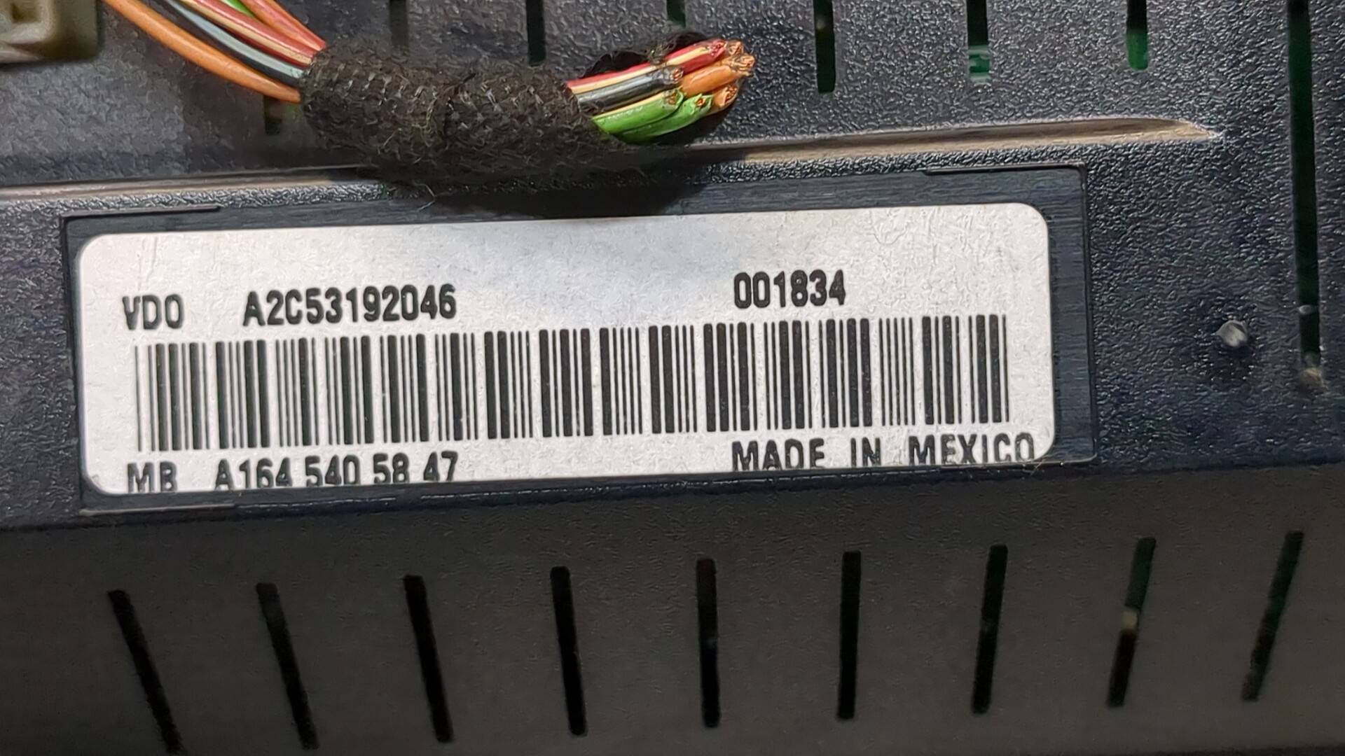 Панель приборов