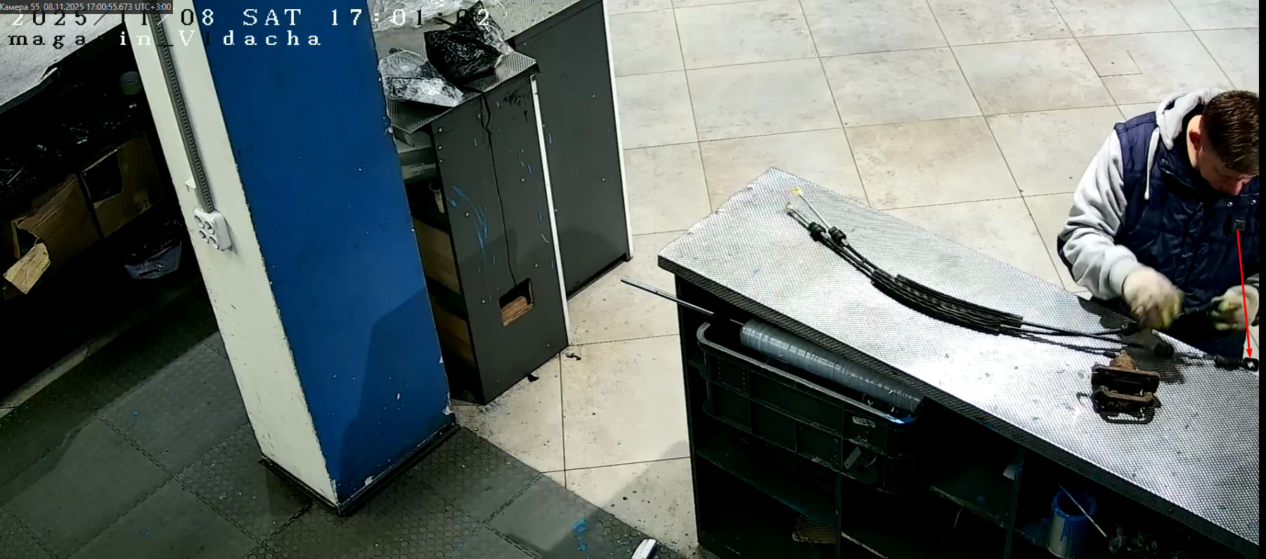 Трос КПП (выбора/переключения передач)