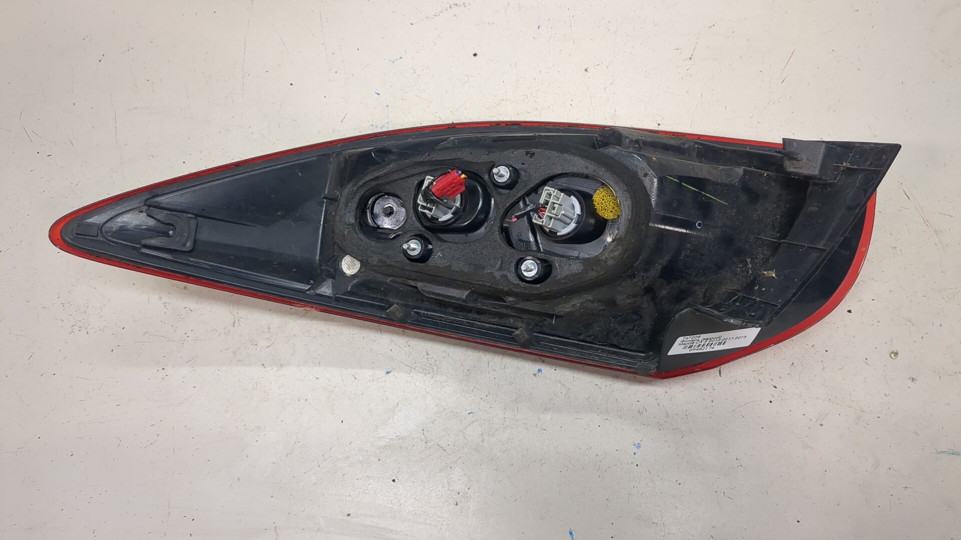 Фонарь задний левый