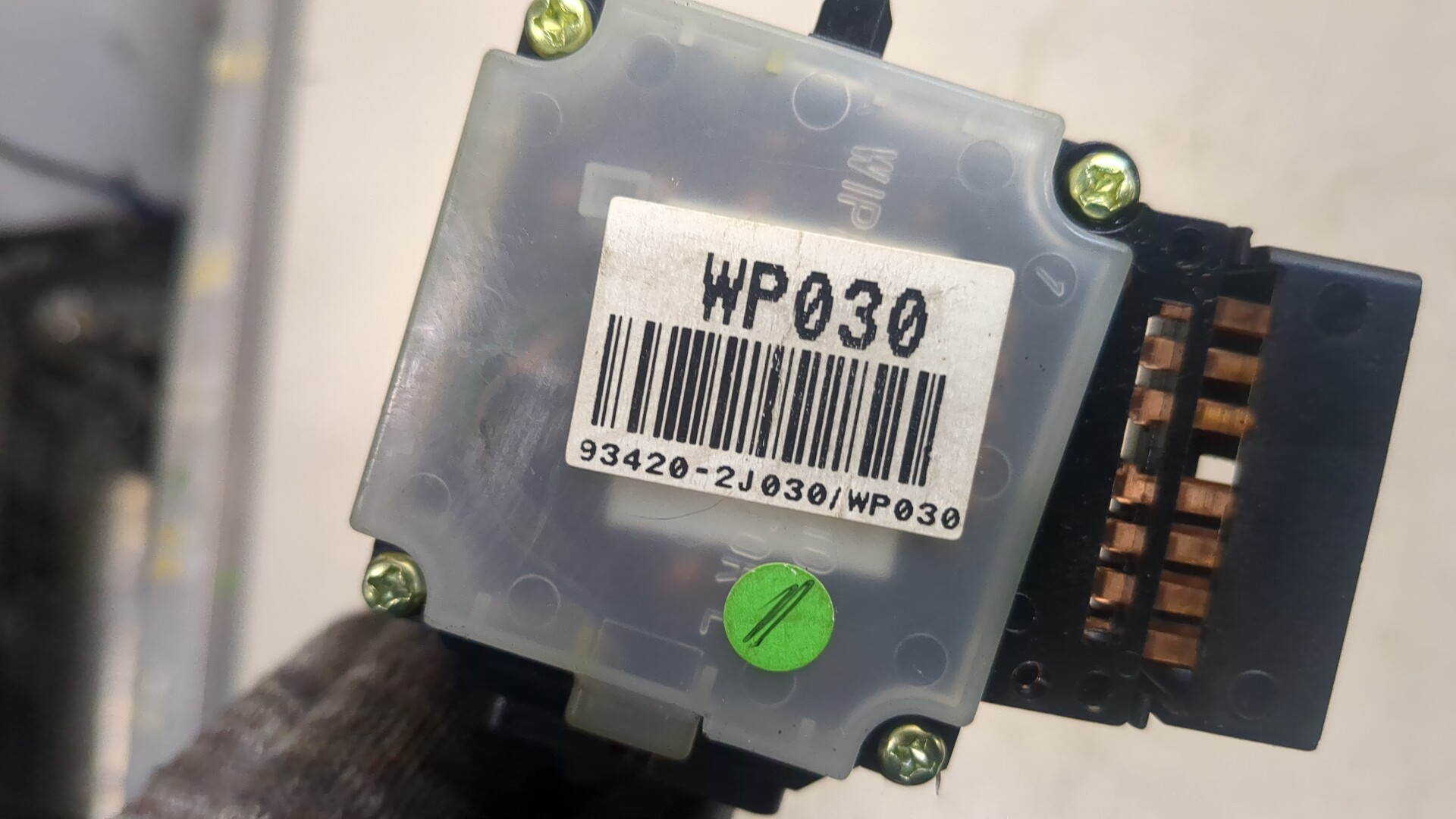 Переключатель стеклоочистителей