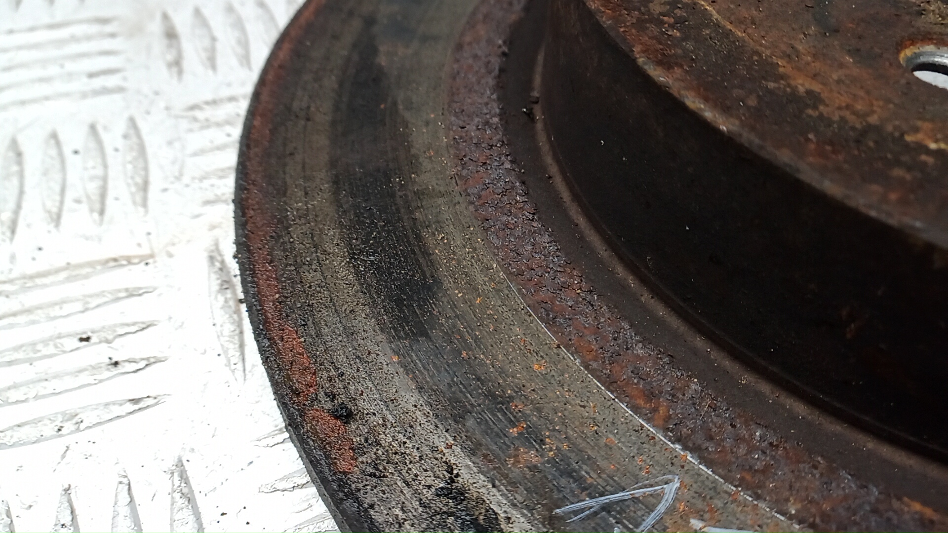 Диск тормозной задний