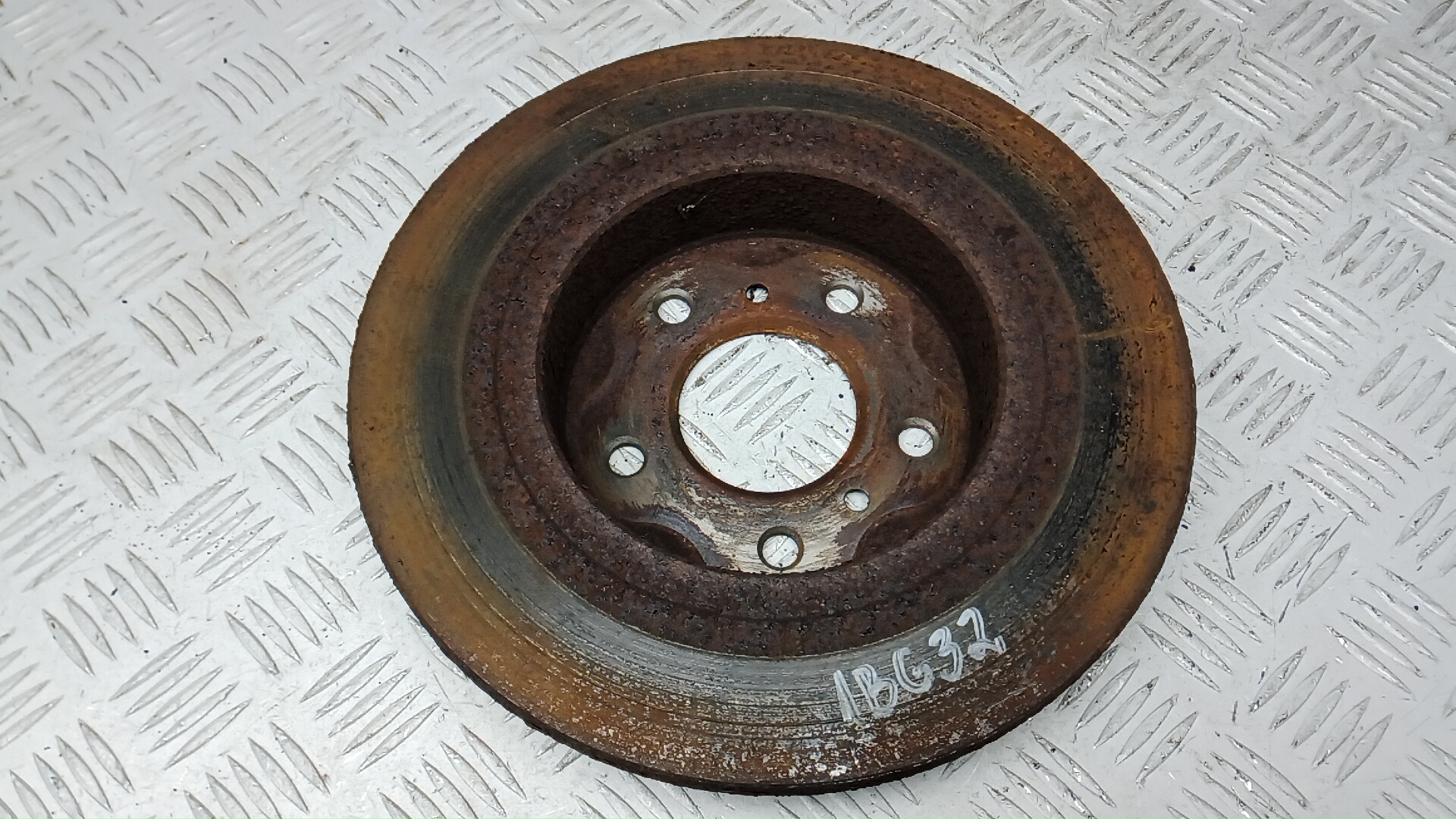 Диск тормозной задний