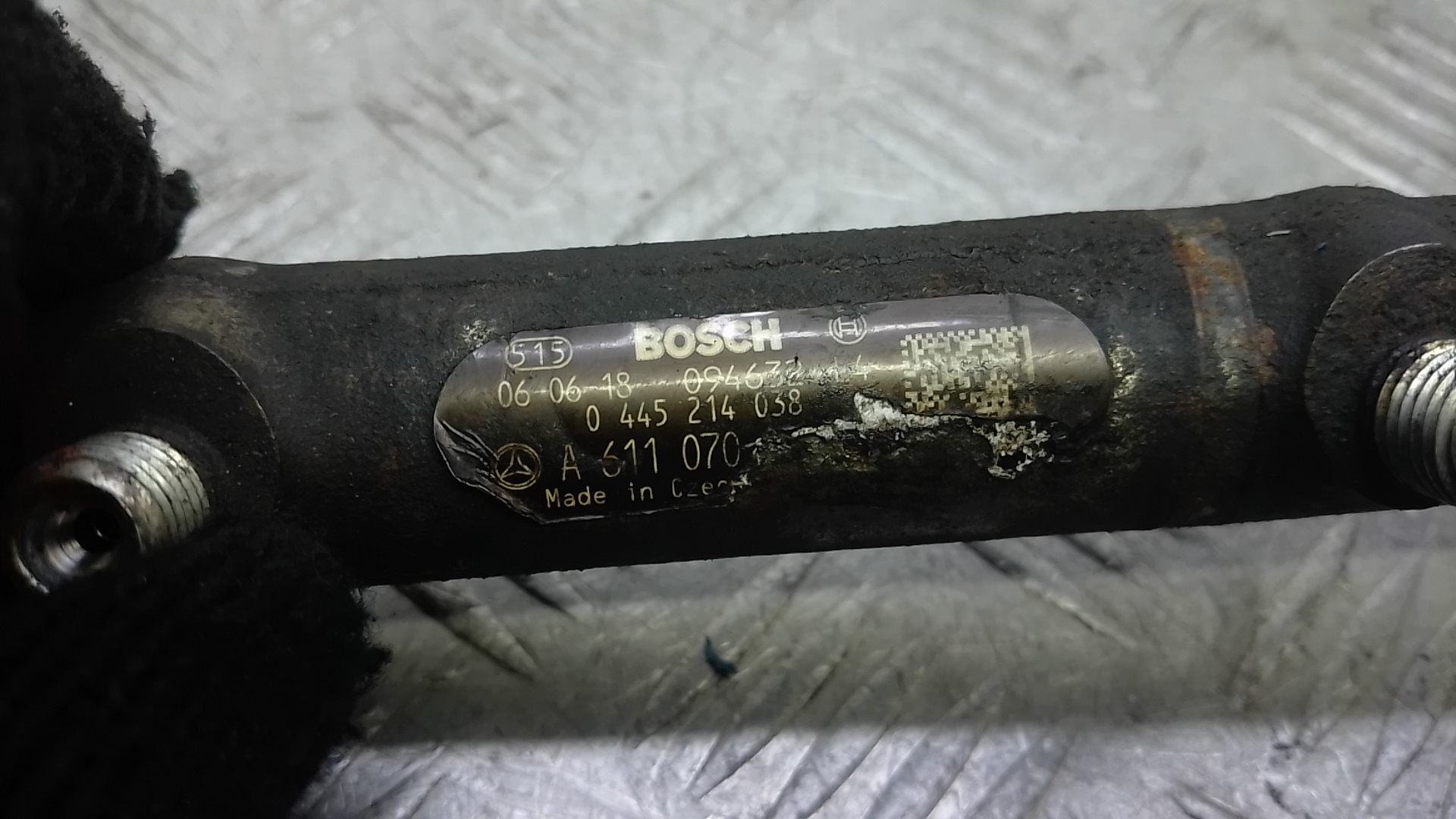 Рейка топливная (рампа)