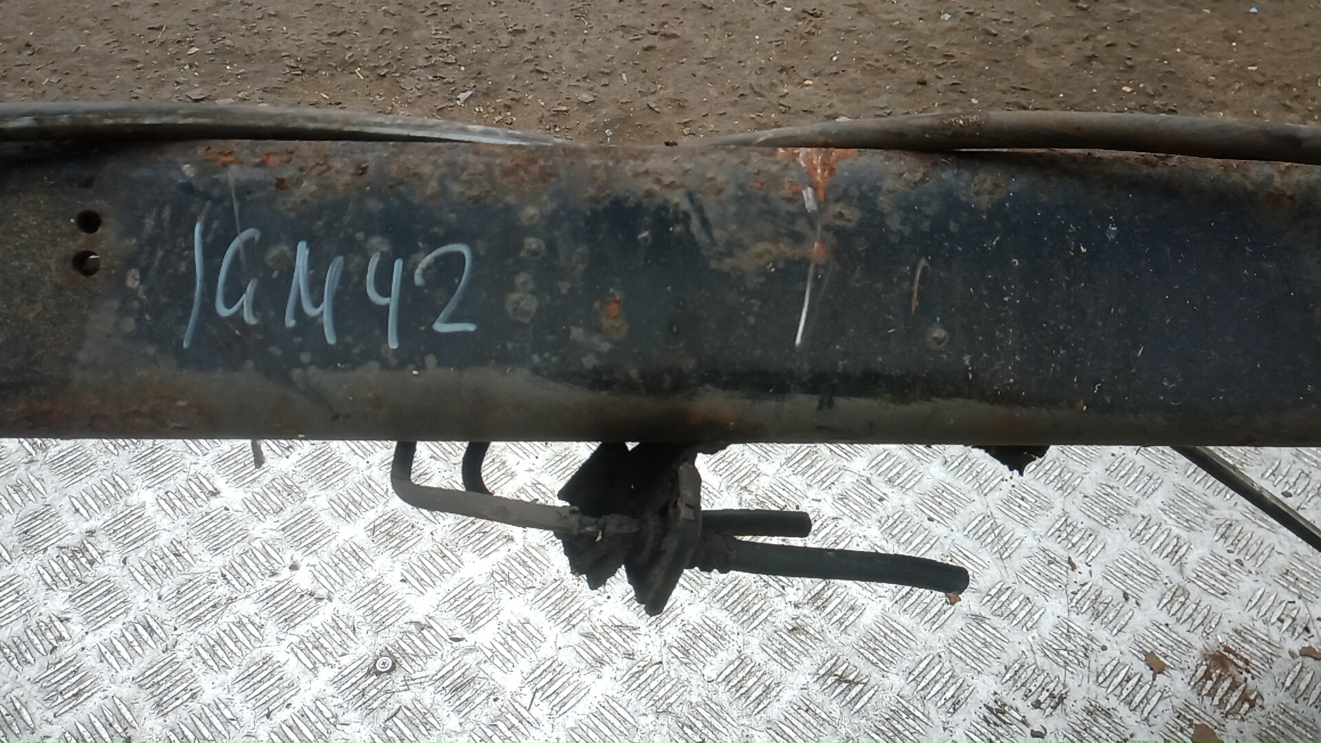 Балка задняя