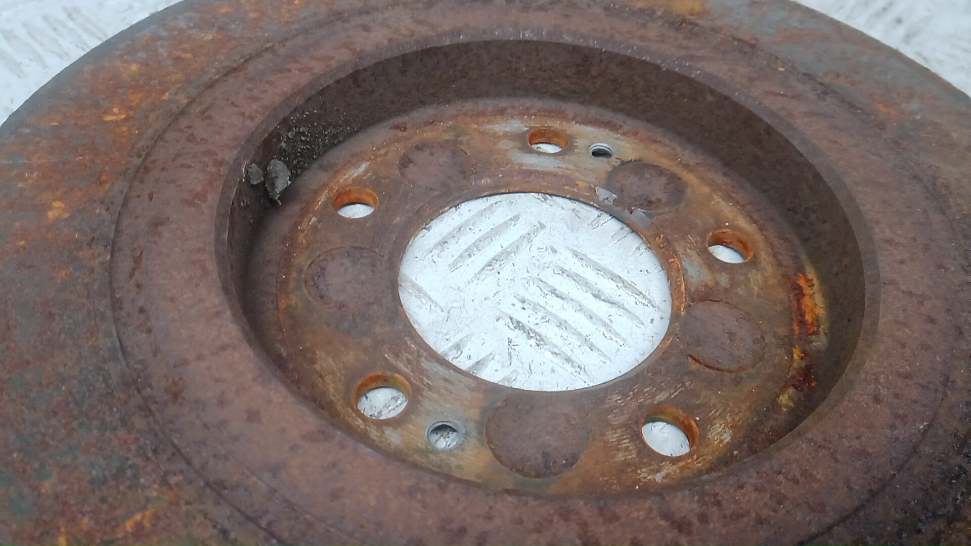 Диск тормозной задний