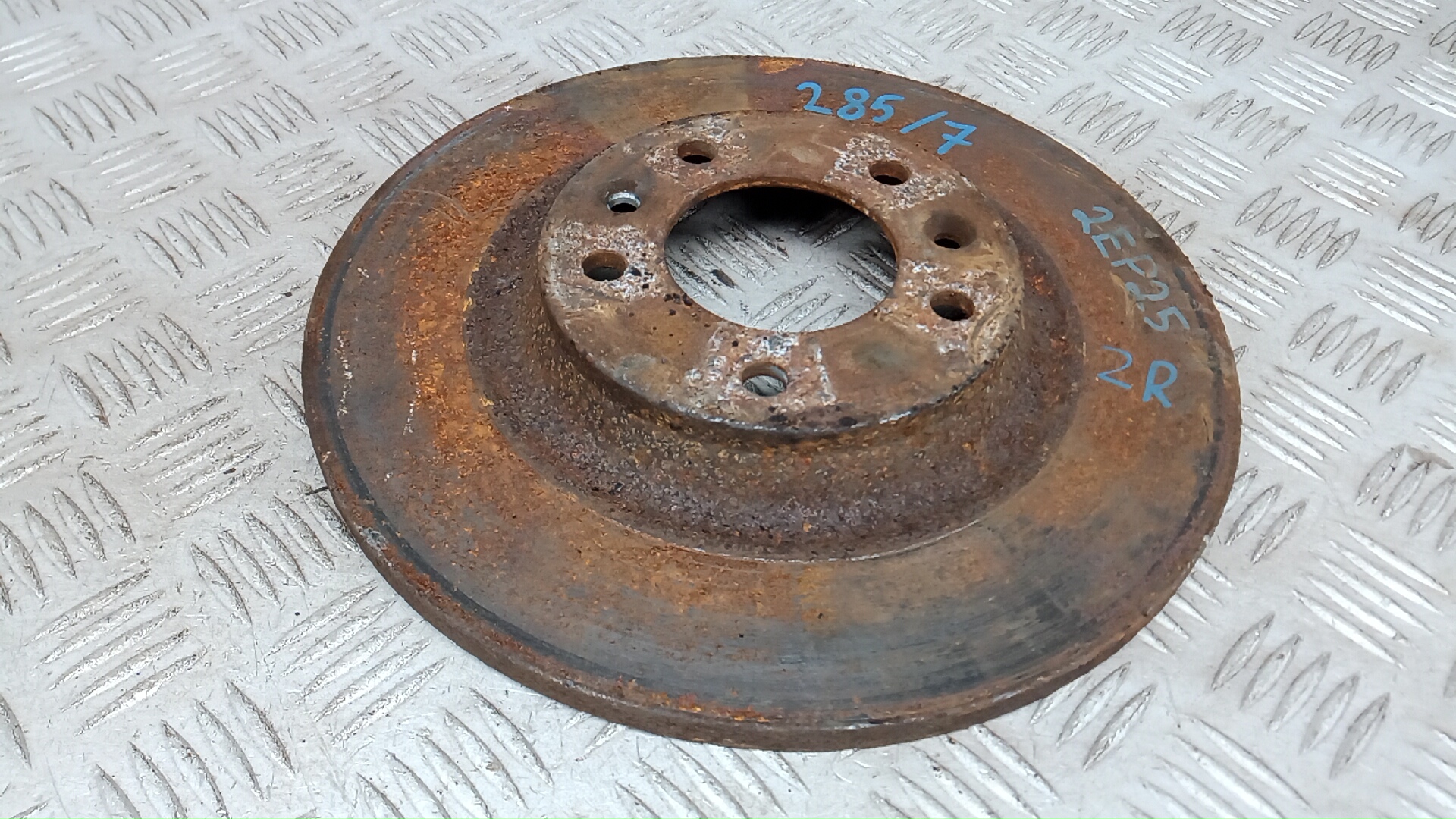 Диск тормозной задний