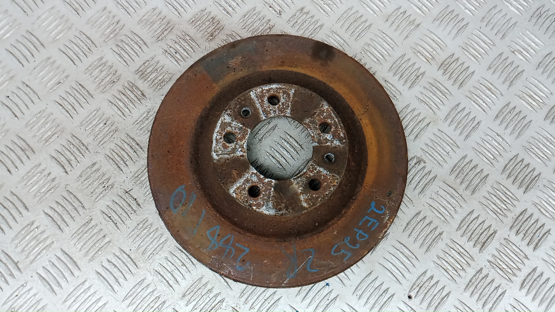 Диск тормозной задний