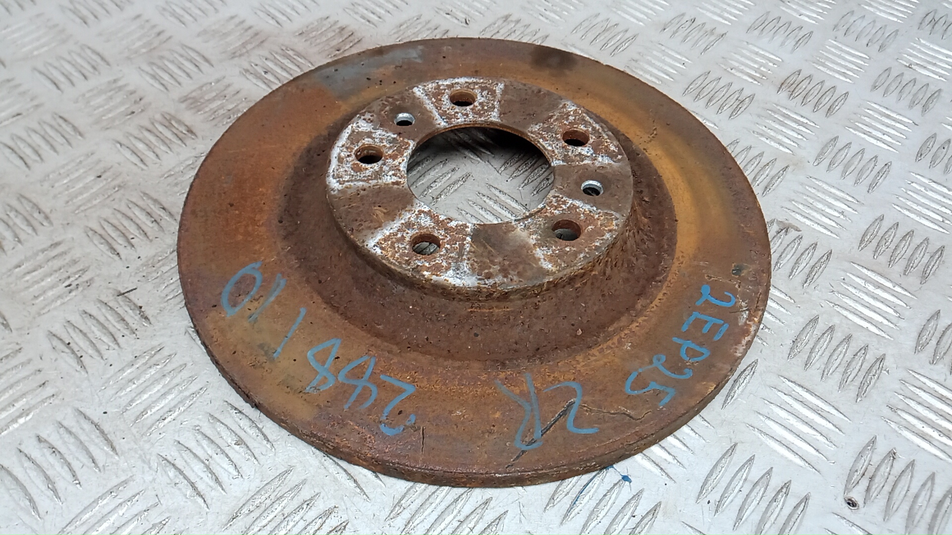 Диск тормозной задний