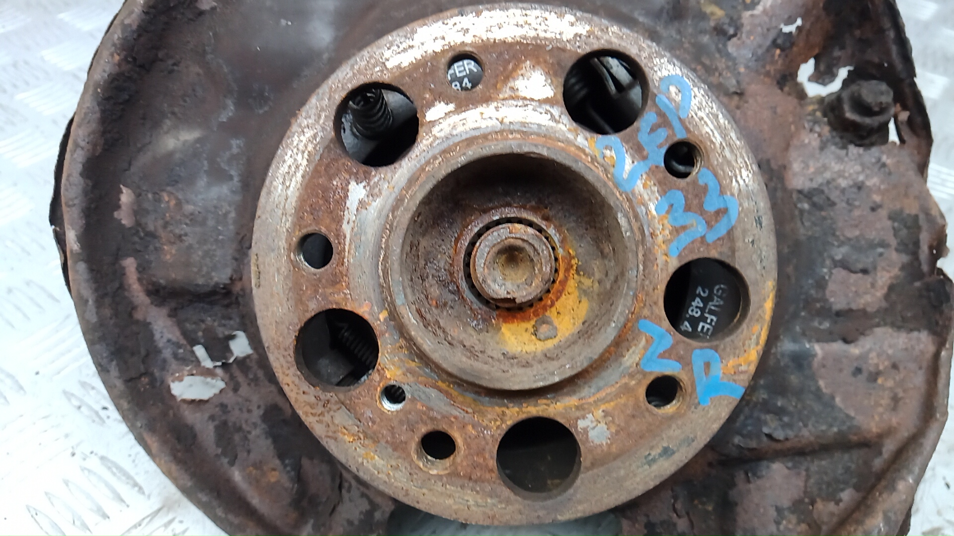 Ступица задняя