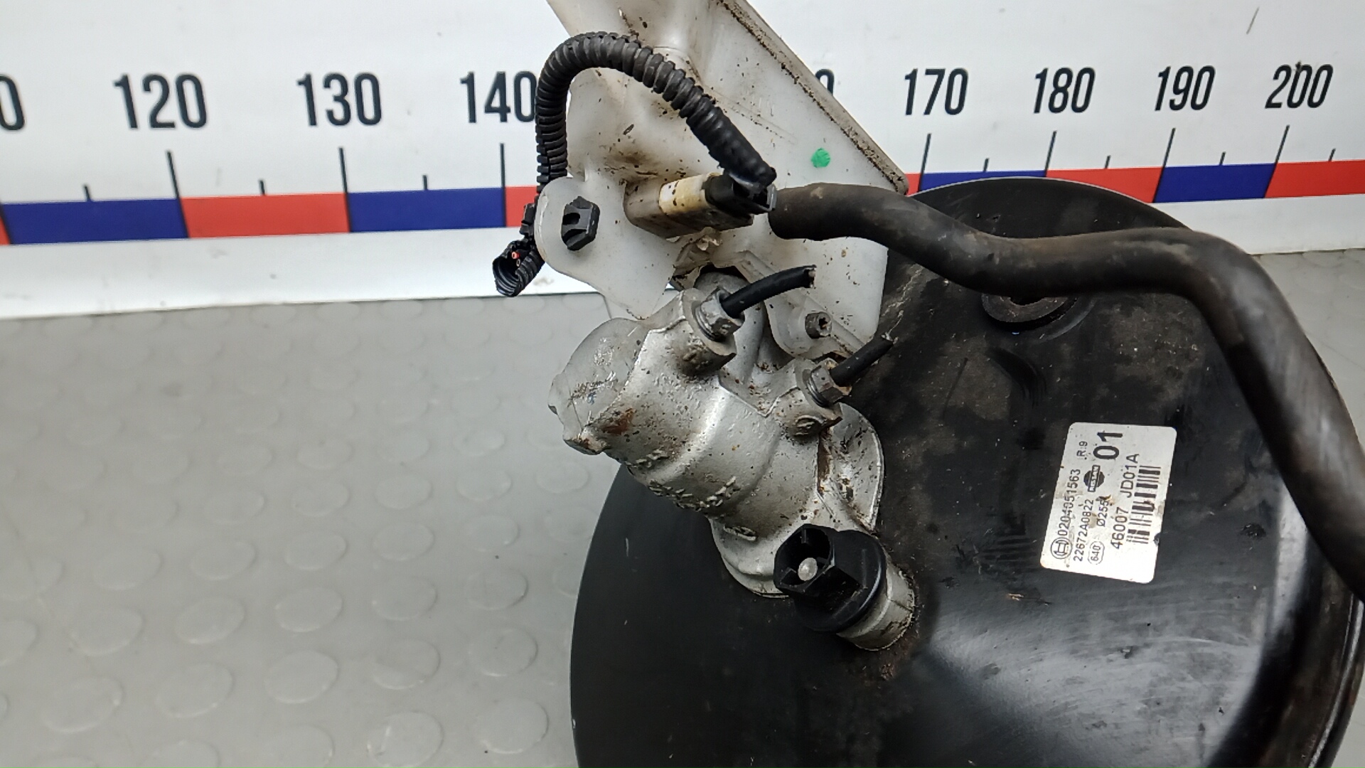 Усилитель тормозов вакуумный