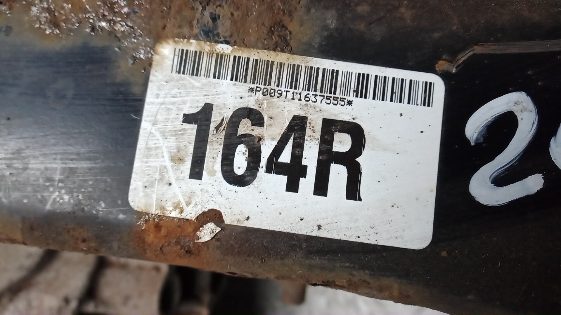 Мост задний