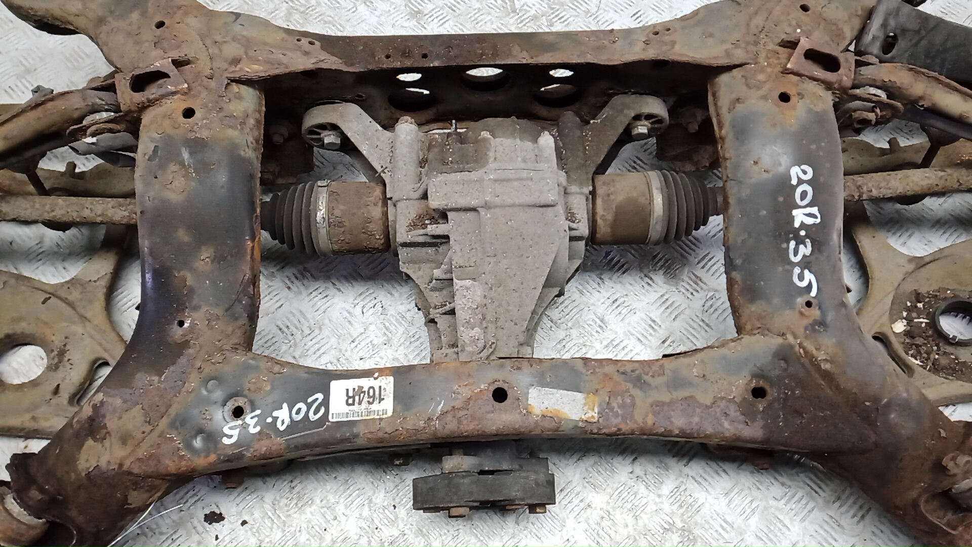 Мост задний